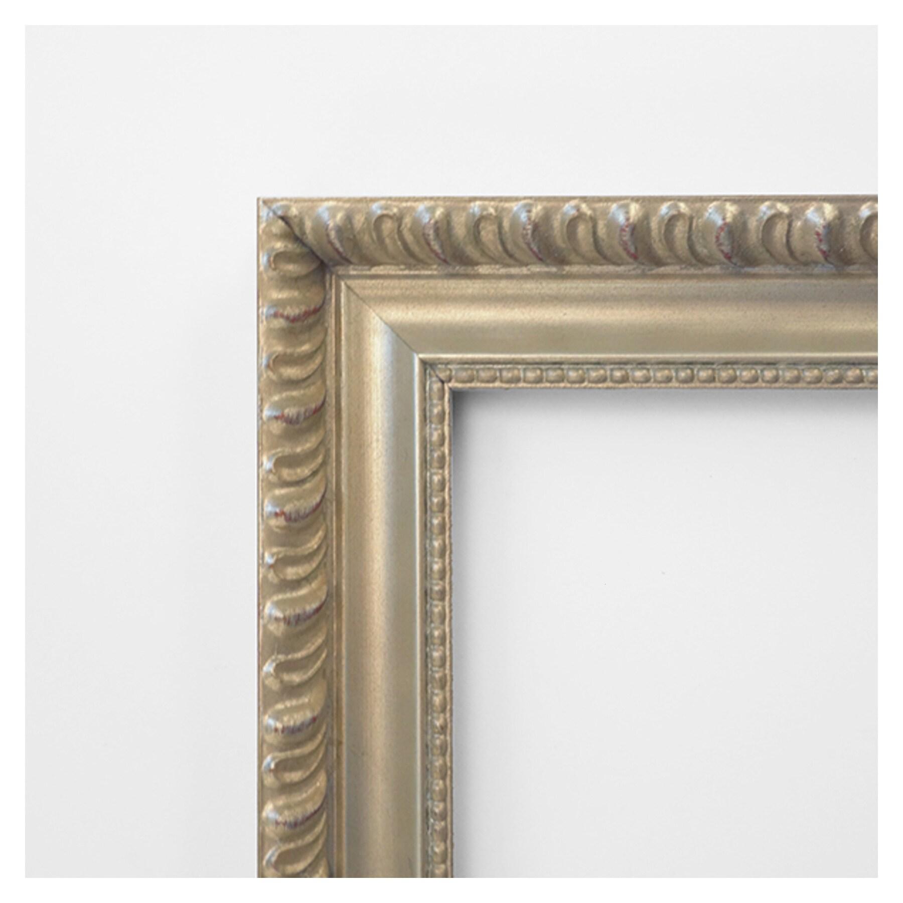 Champagne Teardrop Bathroom Mirror