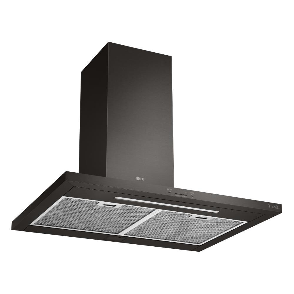 35.4" 600 CFM Ducted Wall Mount Range Hood with Nightlight