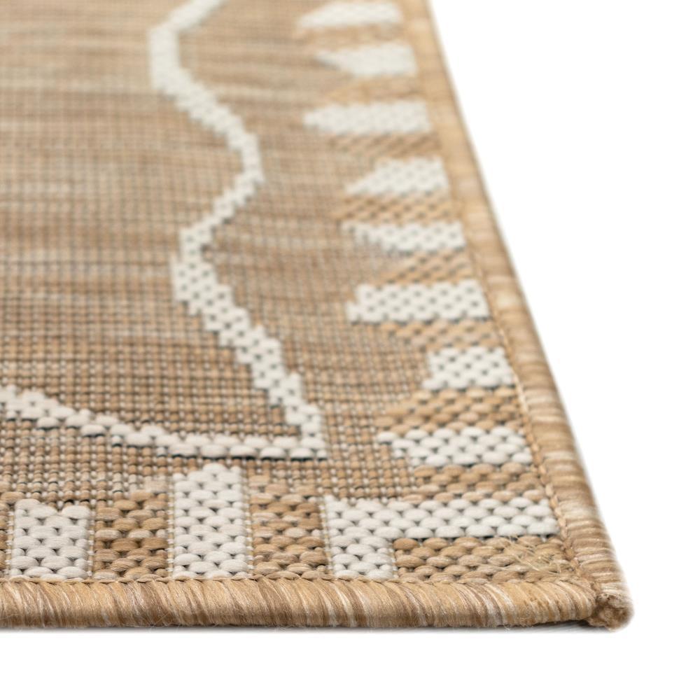 Liora Manne Carmel Dragonfly Indoor/Outdoor Rug Sand 6'6" x 9'4"