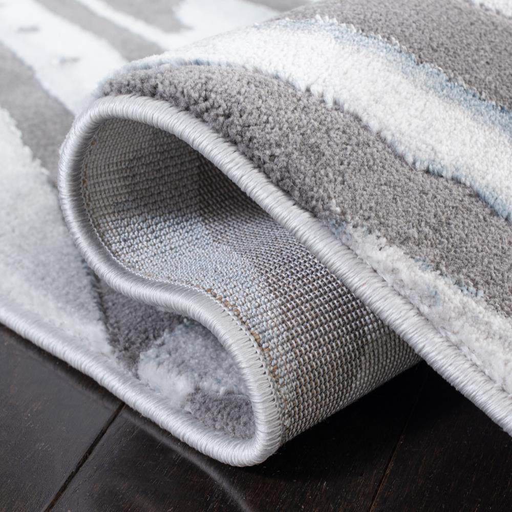 Craft CFT843 Loomed Indoor Area Rug - Blue/Grey - 6'7"x9' - Safavieh