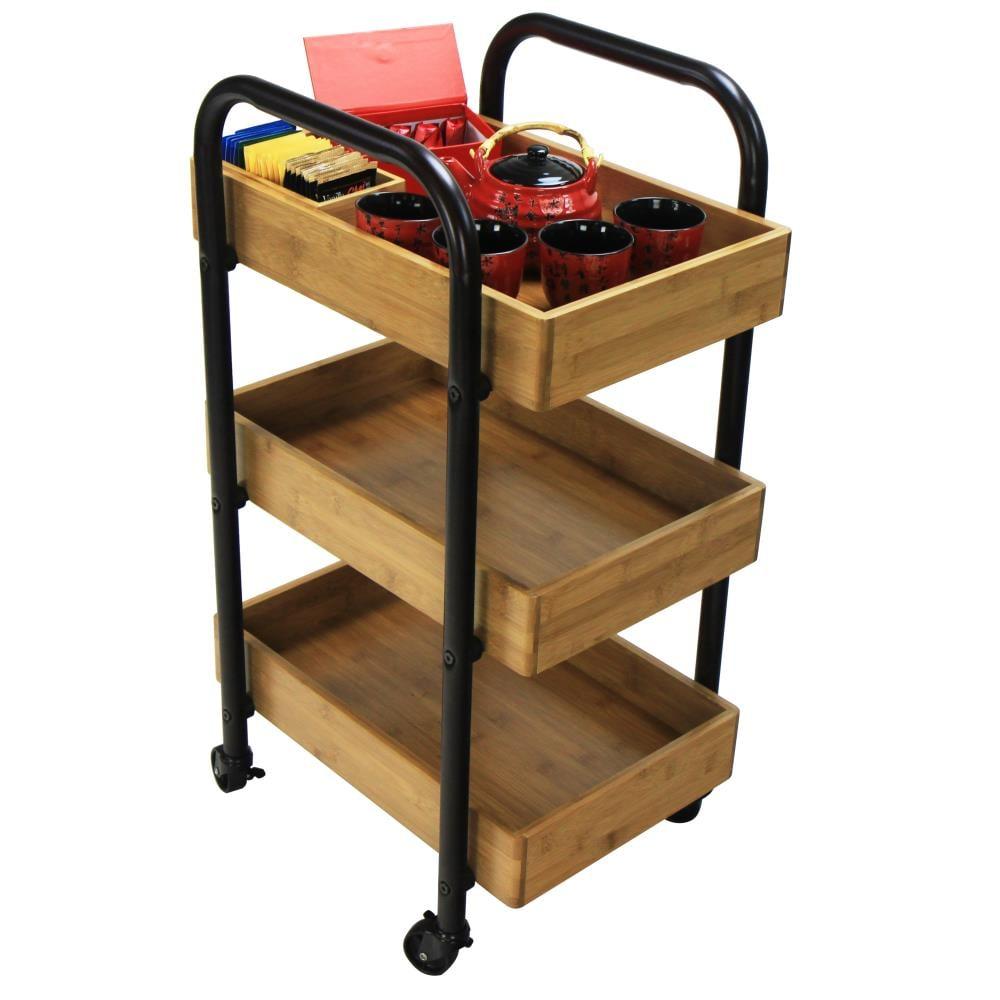 31.5'' H x 18.5'' W Utility Cart with Wheels