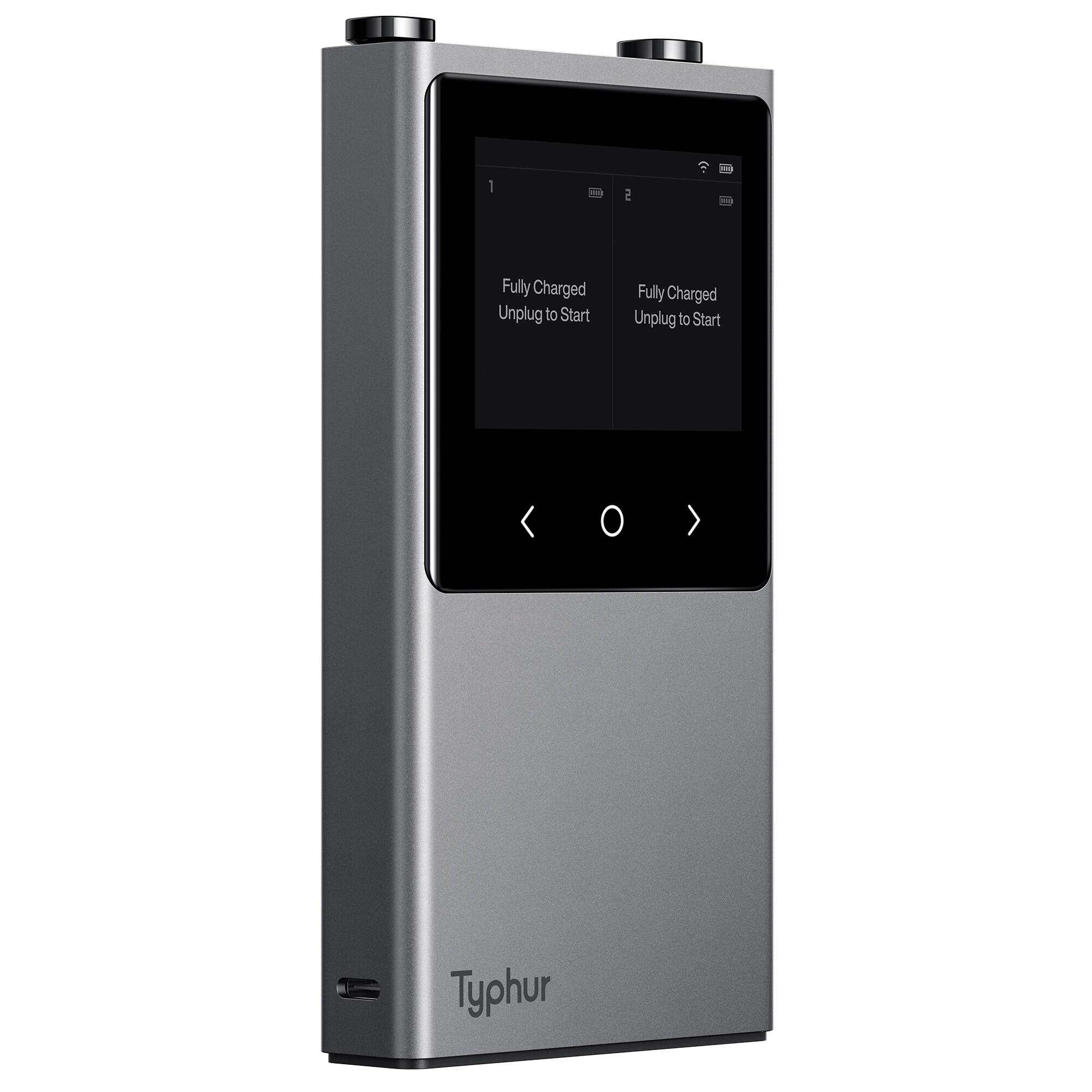 Typhur Sync Dual Wireless Meat Thermometer, Digital Food Cooking Thermometer with Bluetooth 5.4, Wifi Unlimited Range, Smart Base for Kitchen, Grill, BBQ, Oven