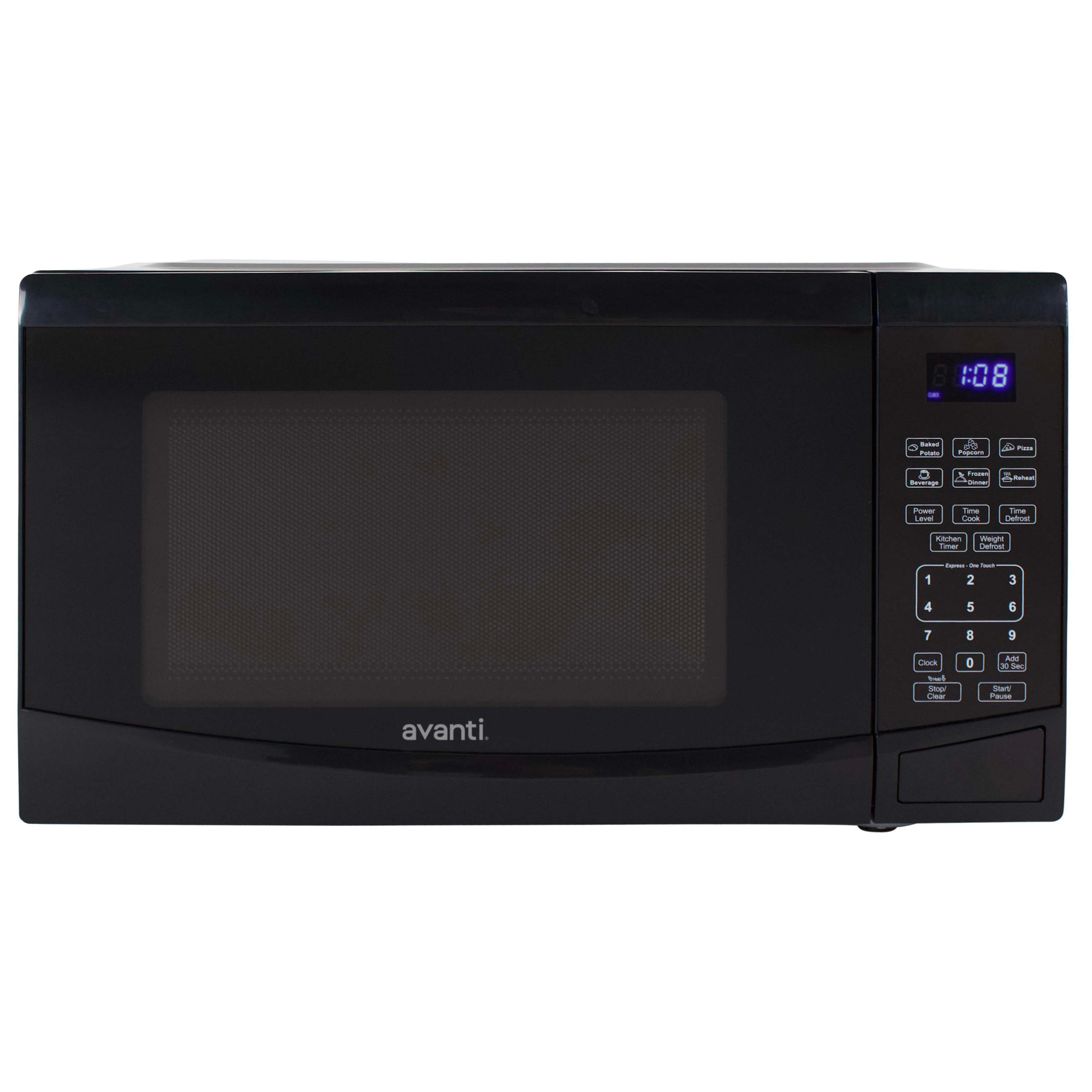 Avanti Products Avanti Countertop Microwave Oven, 0.9 cu. ft. MT09V1B