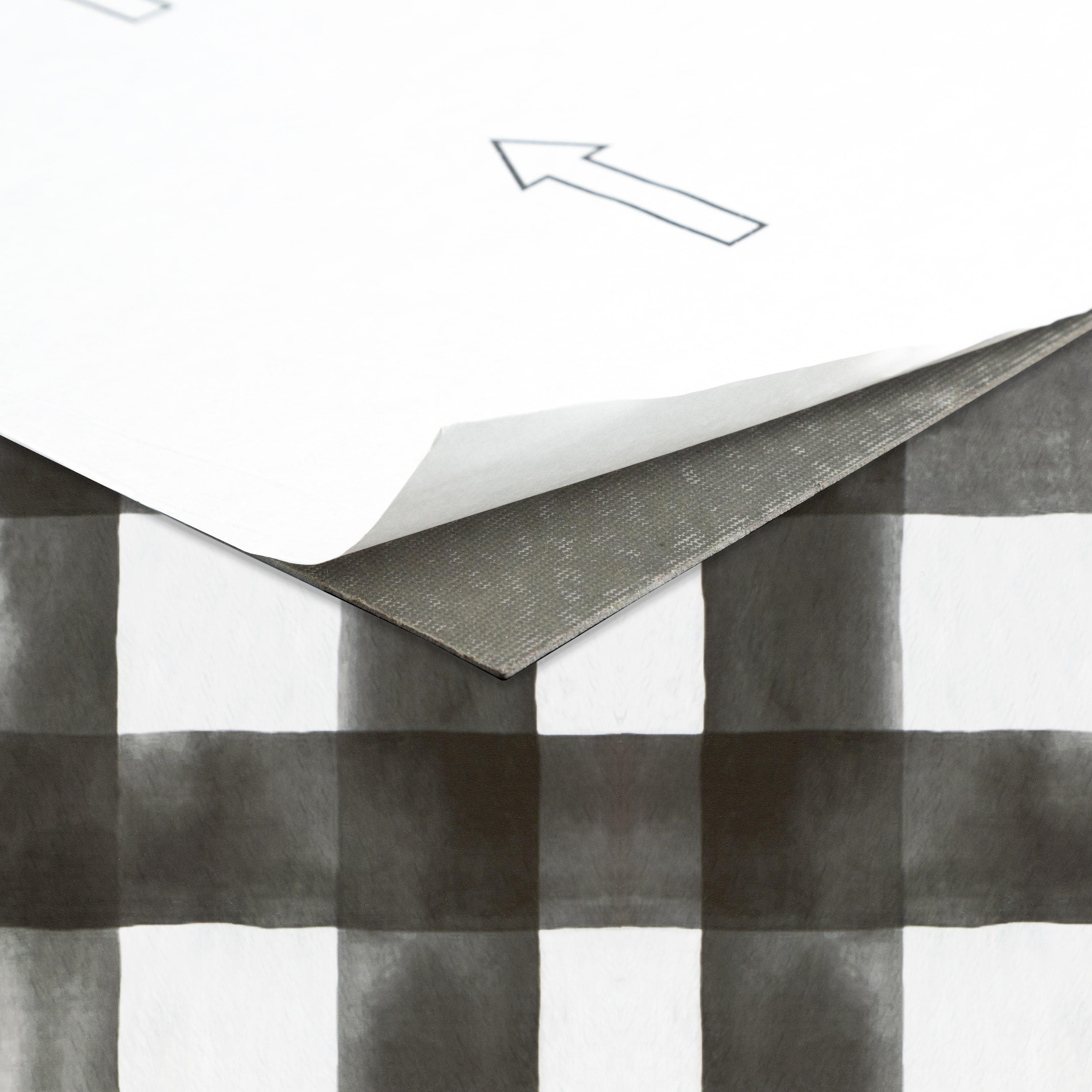 Watercolor Check 12x12 Self-Adhesive Vinyl Floor Tiles - 20 Tiles