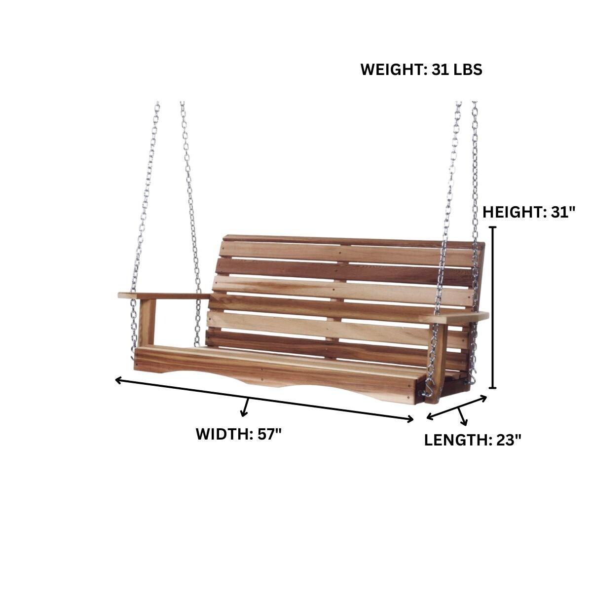 Ardoin 6-ft A-Frame Swing Set