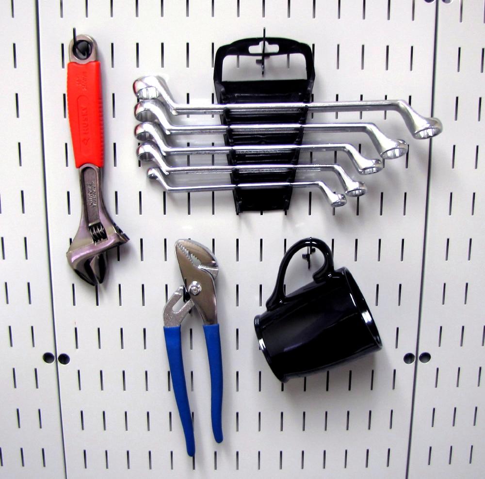 Wall Control 26 -Piece Steel Pegboard hook in Black ( 2.0-Inches W x 2.0-Inches H )