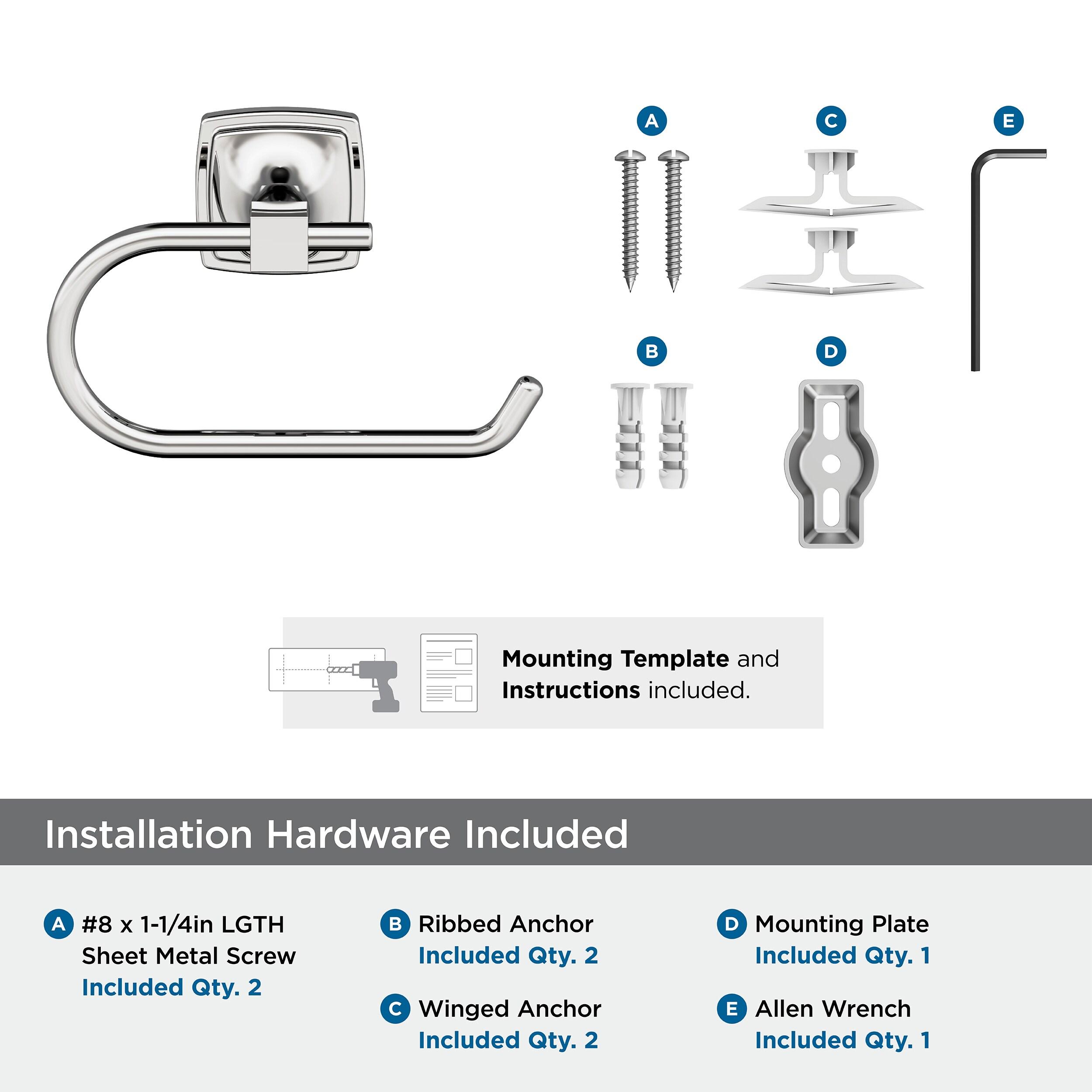 Stature Wall Mount Toilet Paper Holder