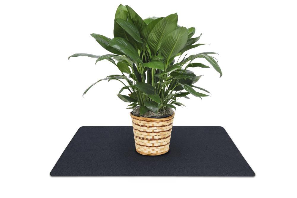 VersaTex 24 x 36" Multipurpose Recycled Rubber Floor Utility Mat, Black