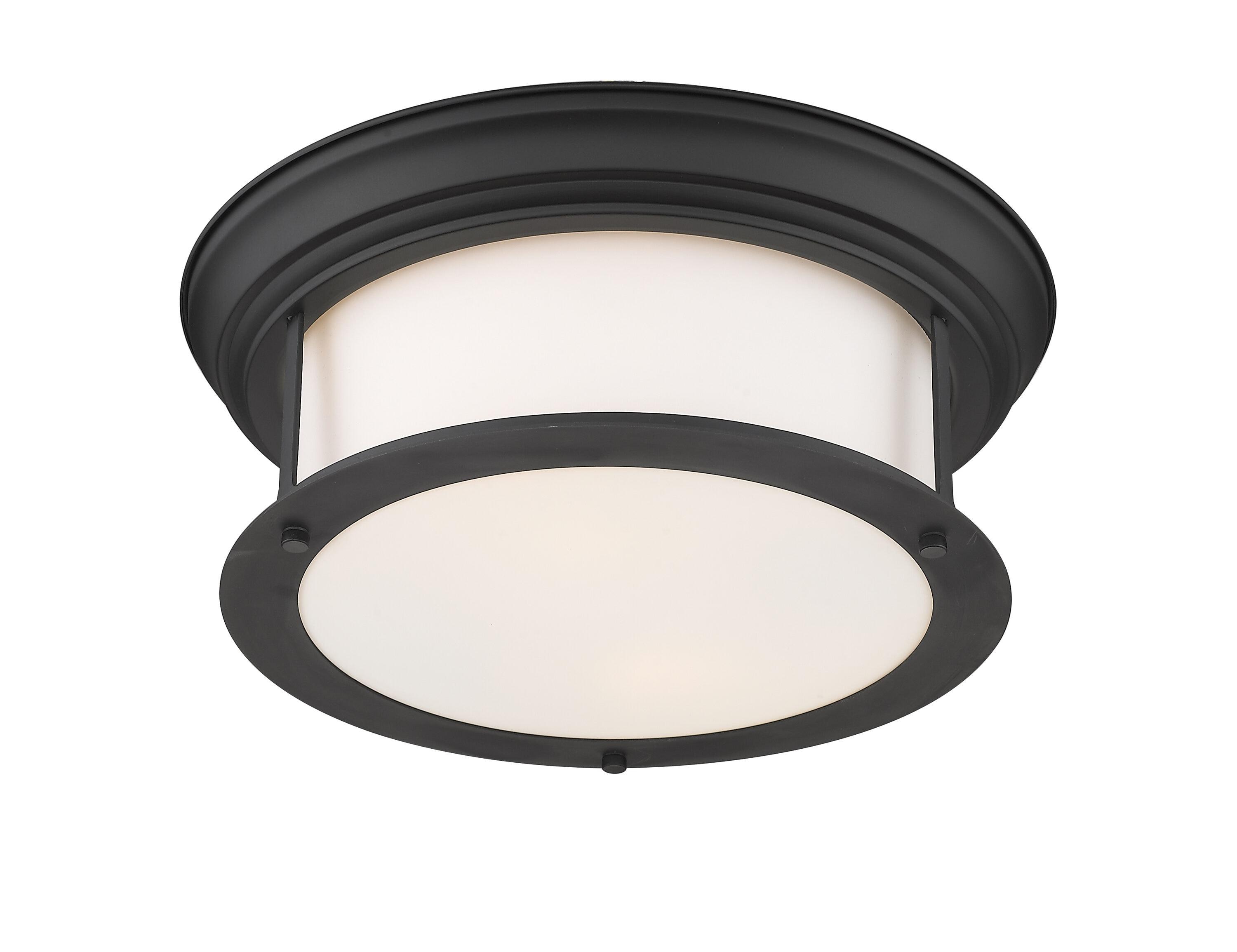 Z-Lite Sonna 2 - Light Flush Mount in  Matte Black