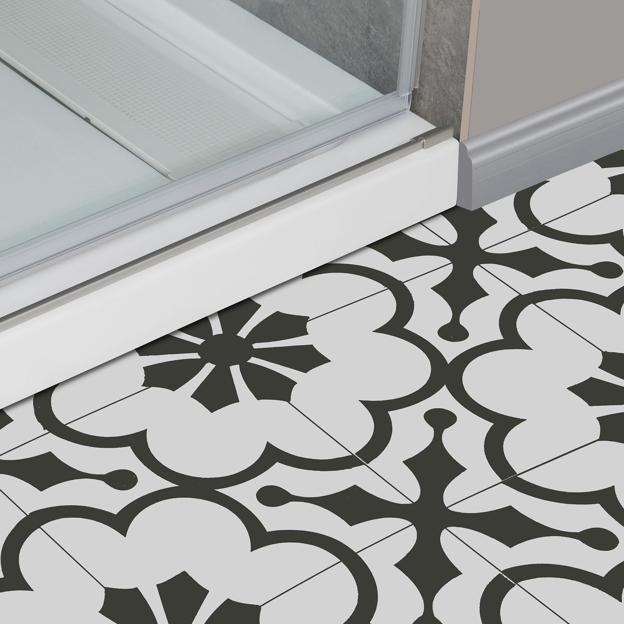 OVE Decors Bel Soft Close2-Piece 32" x 60" x 81" Base/Door Rectangular Alcove Shower Kit