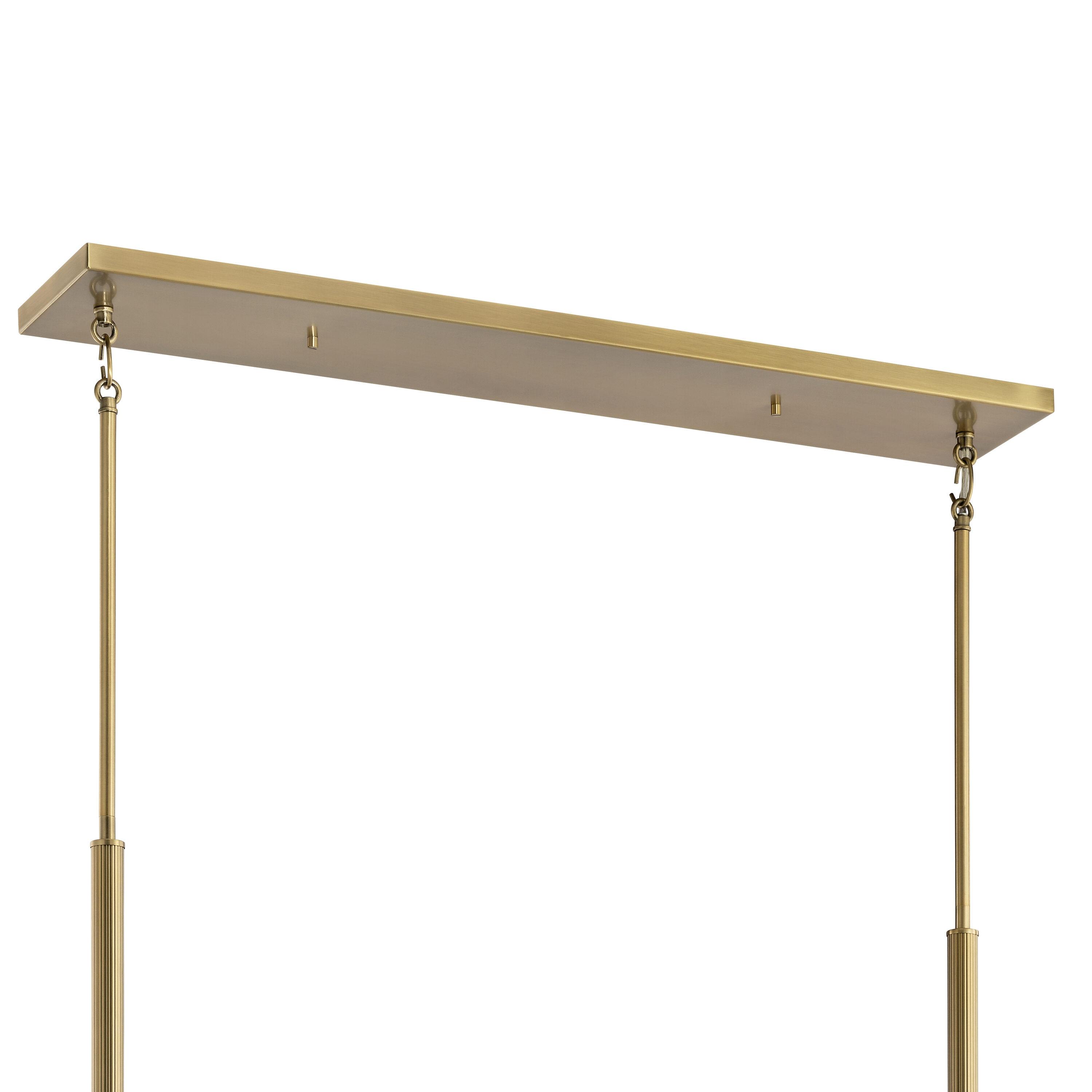 Kichler Lighting Torvee 5 - Light Chandelier in  Brushed Natural Brass