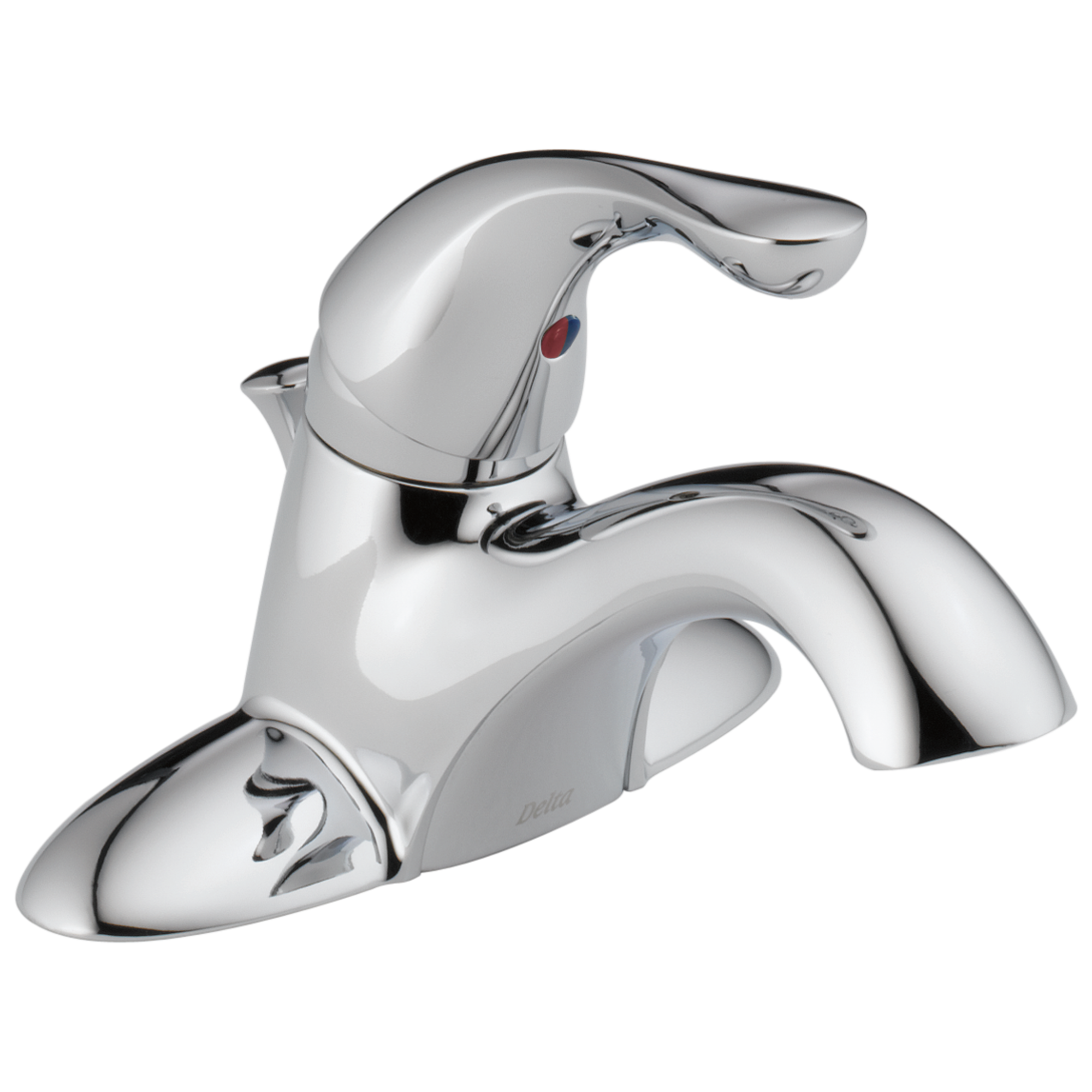 Chrome Single Handle Centerset Bathroom Faucet