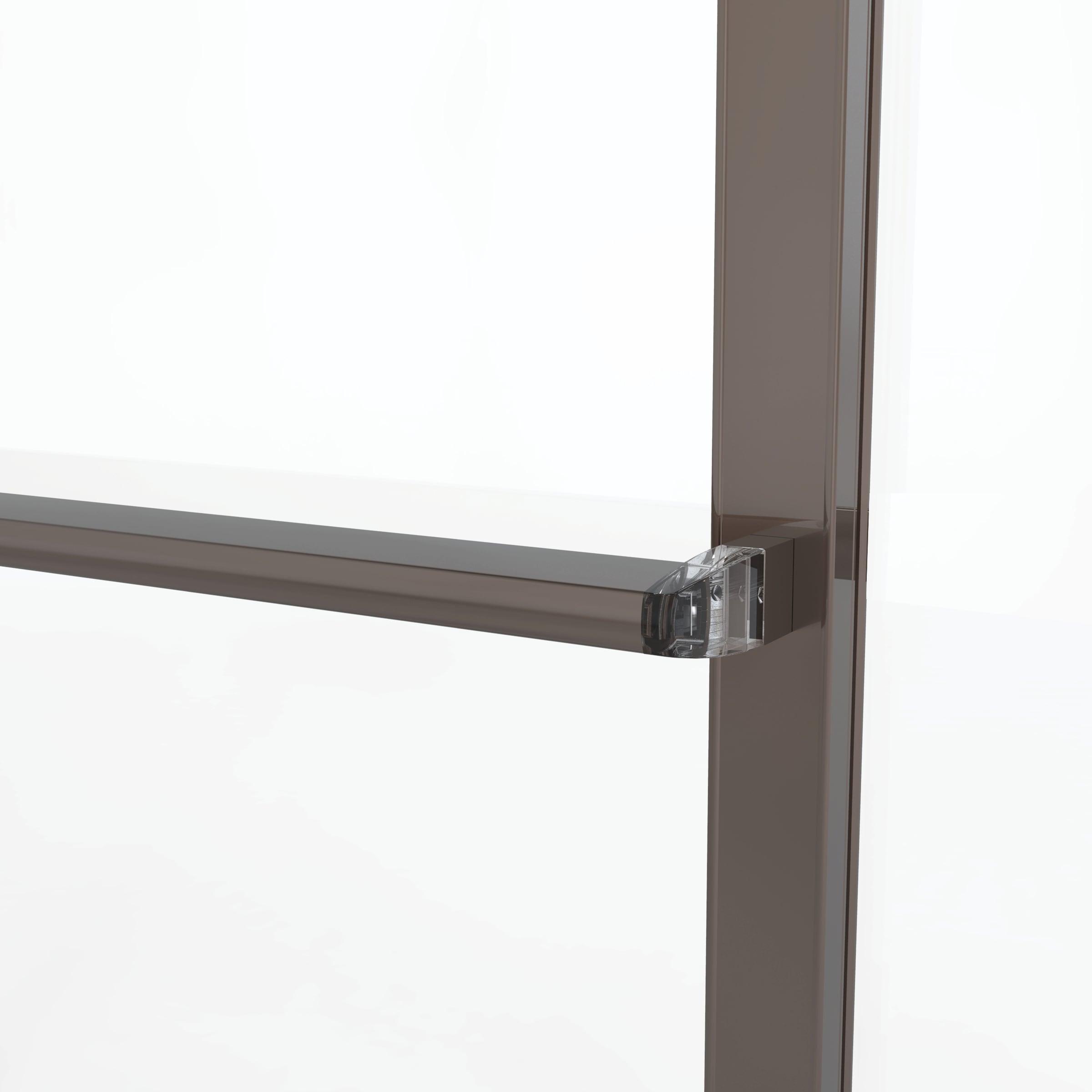 Deluxe 56"W x 58.5" H Framed Tub Door