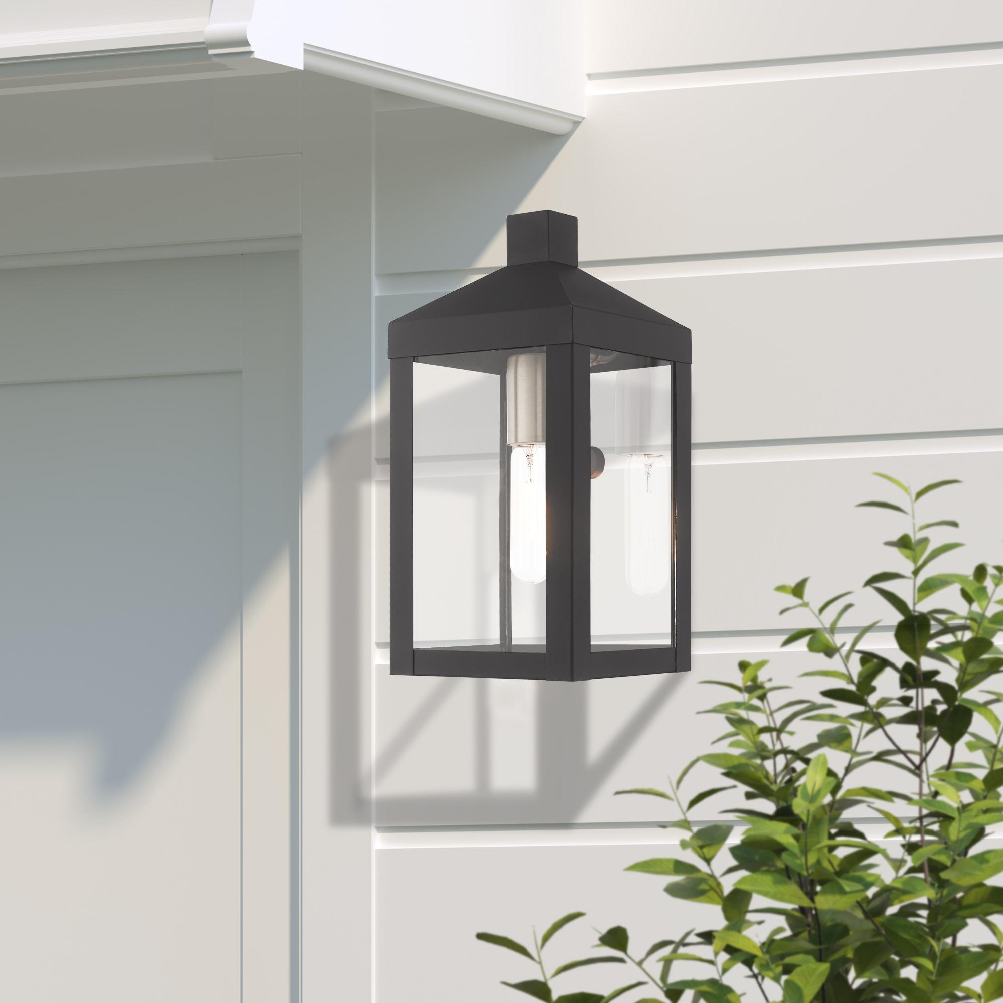 Livex Lighting Nyack 1 - Light Wall Light in  Scandinavian Gray