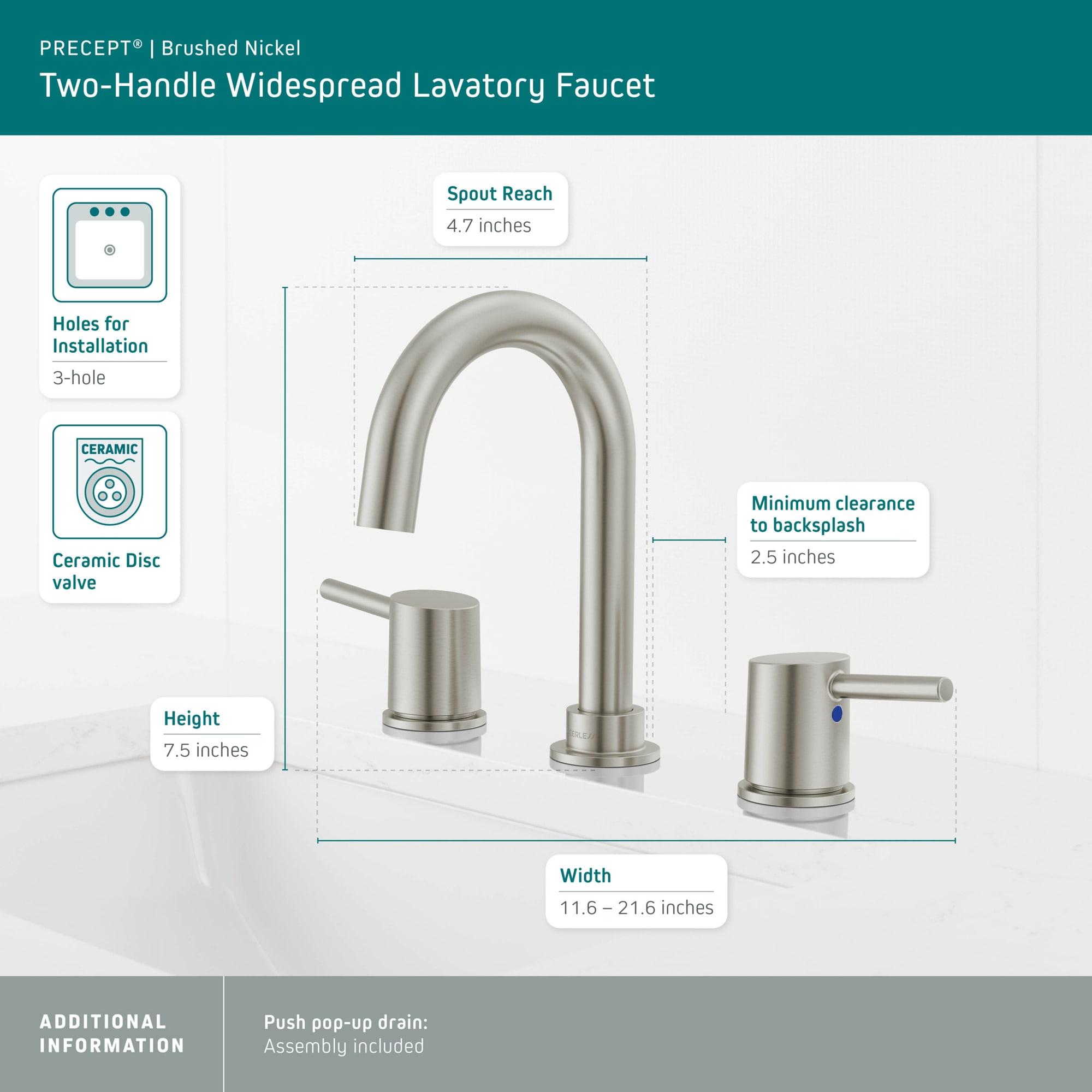 Precept 2-handle Bathroom Faucet