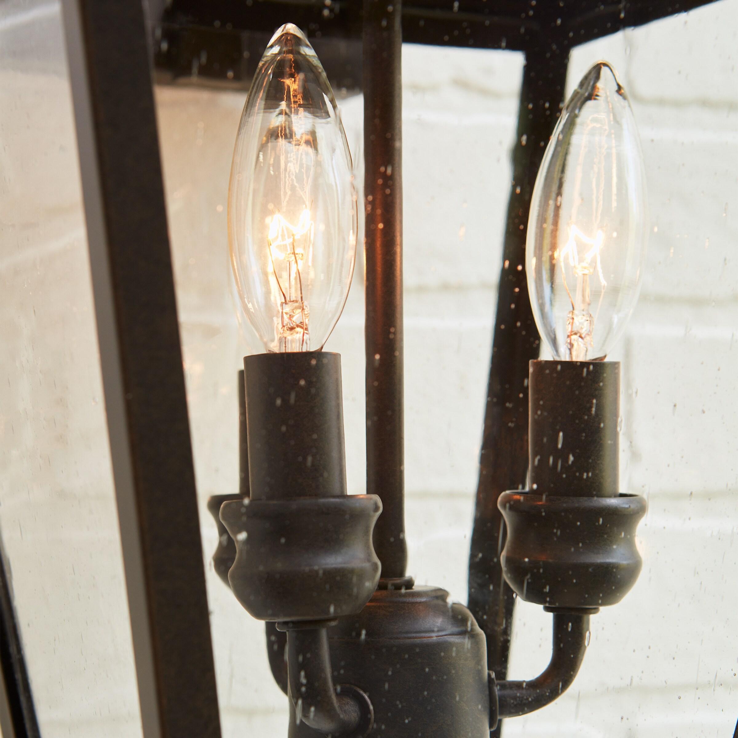 Generation Lighting Galena 19" High Sable Steel Outdoor Wall Light