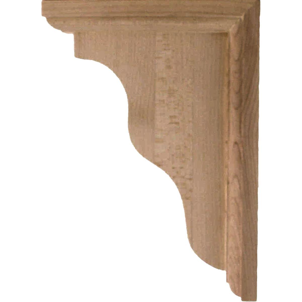 2.25 in. W x 5 in. D x 7 in. H Hamilton Traditional Bracket- Alder