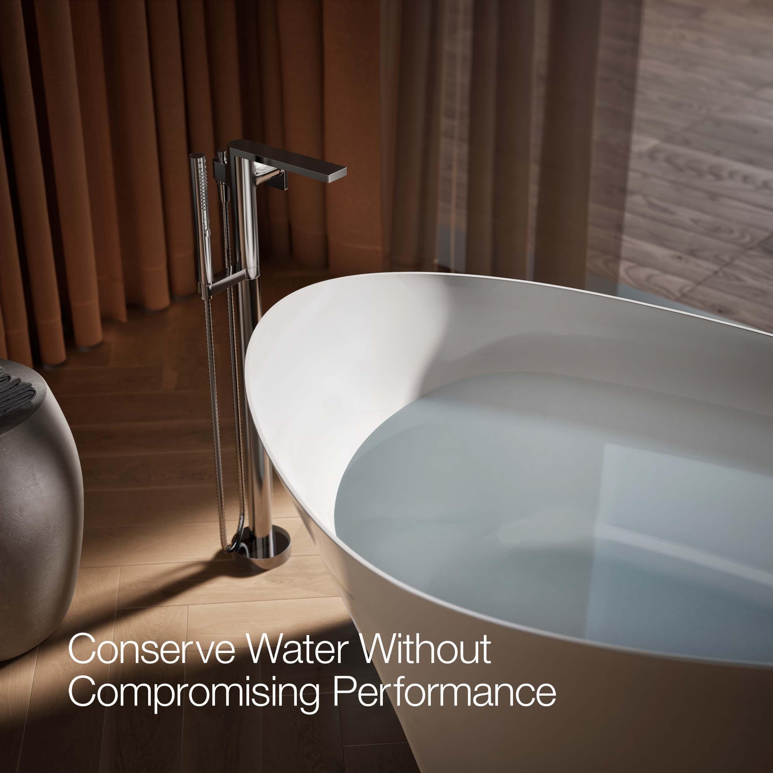 Composed Freestanding Bath Faucet