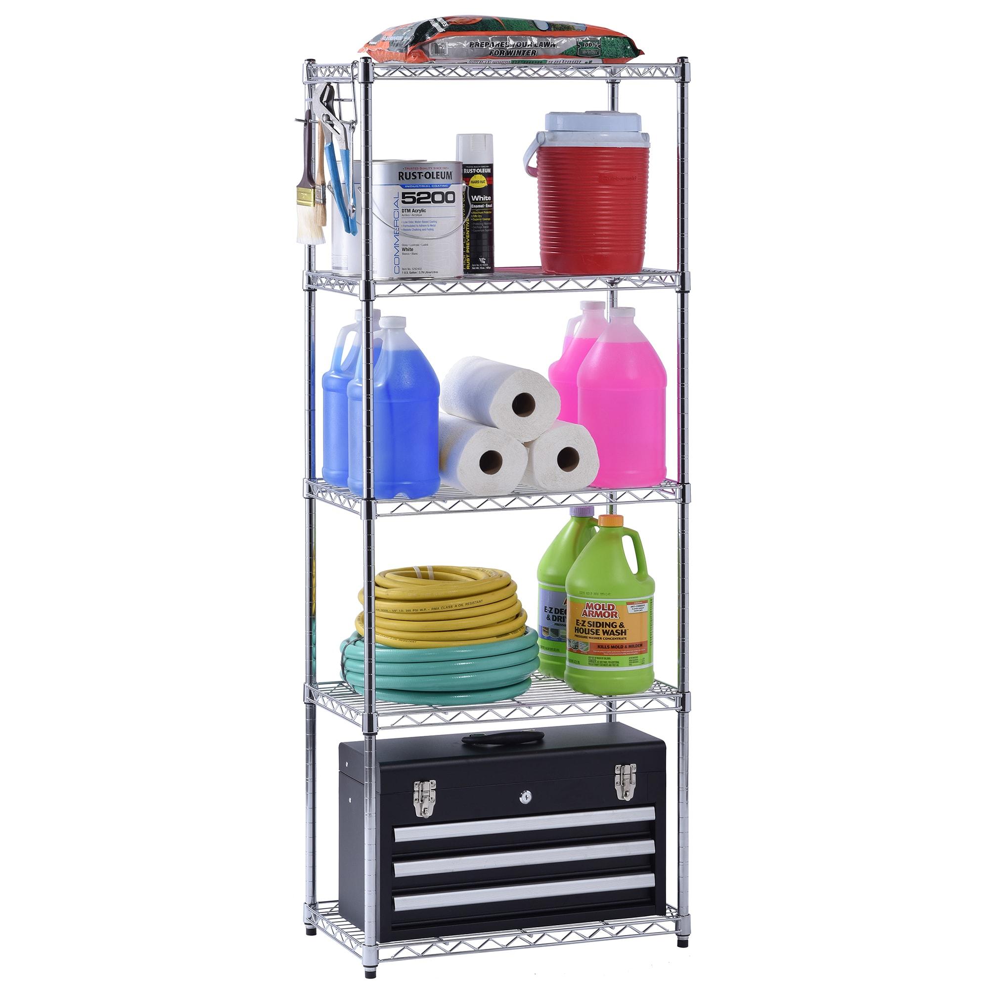 24'' W Steel Shelving Unit