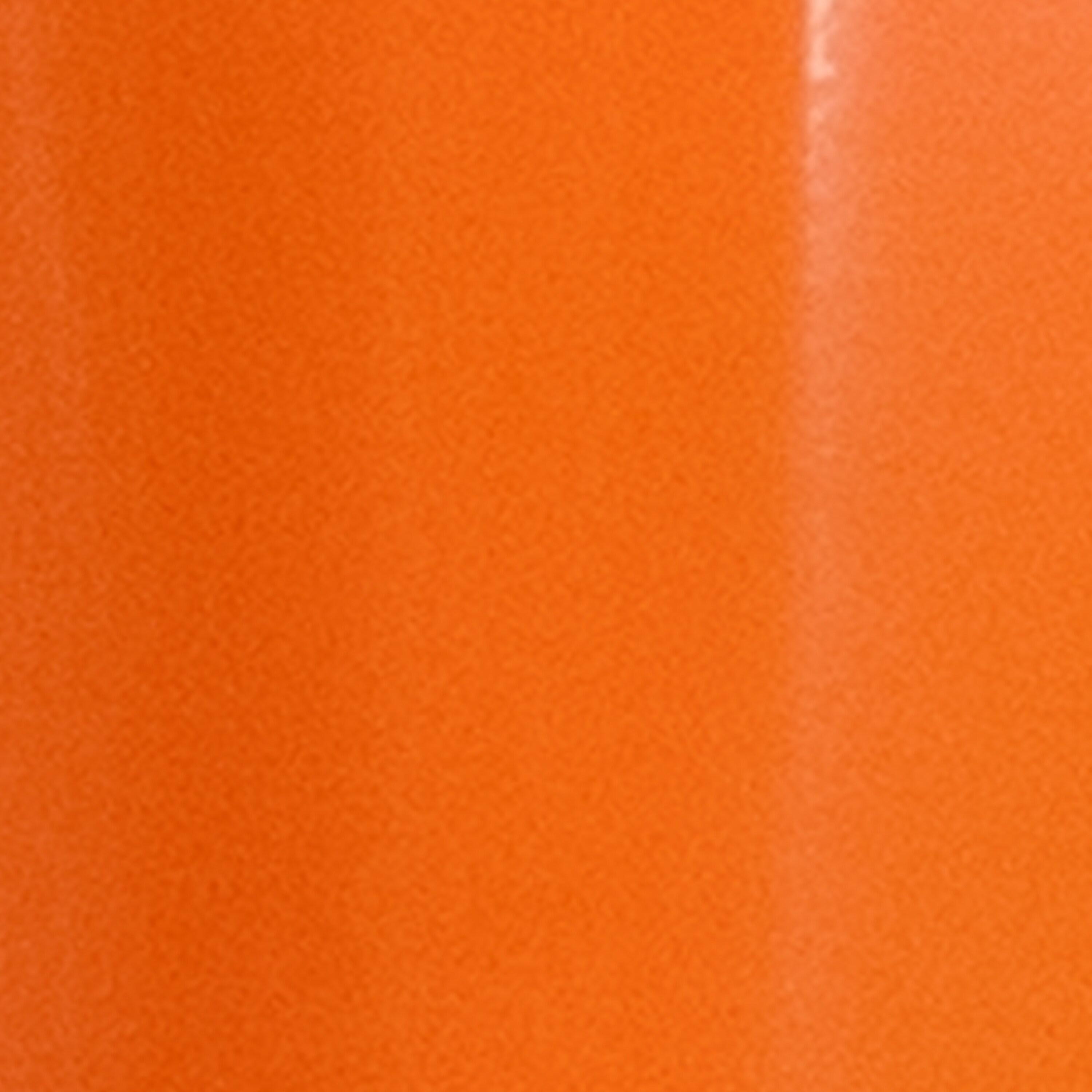 Flash Furniture Commercial Grade 24" High Backless Orange Metal Indoor-Outdoor Counter Height Stool with Square Seat