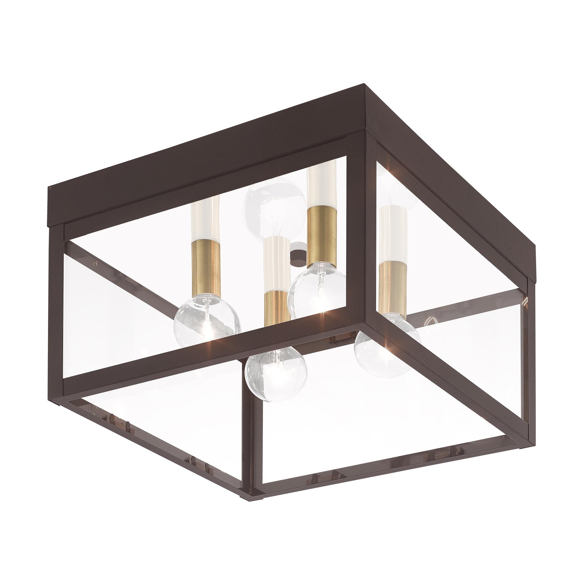 Livex Lighting Nyack 4 Light Outdoor Ceiling Mount