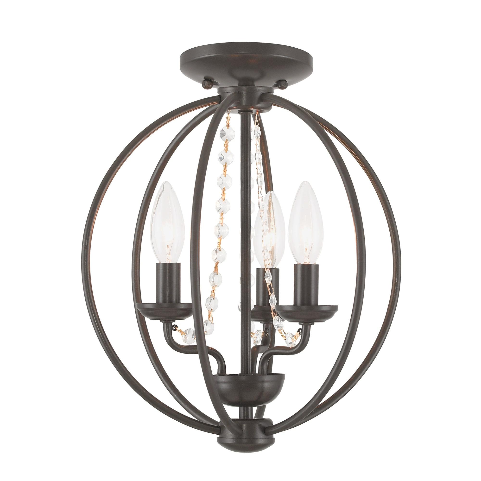 Livex Lighting Arabella 3 - Light Chandelier in  English Bronze