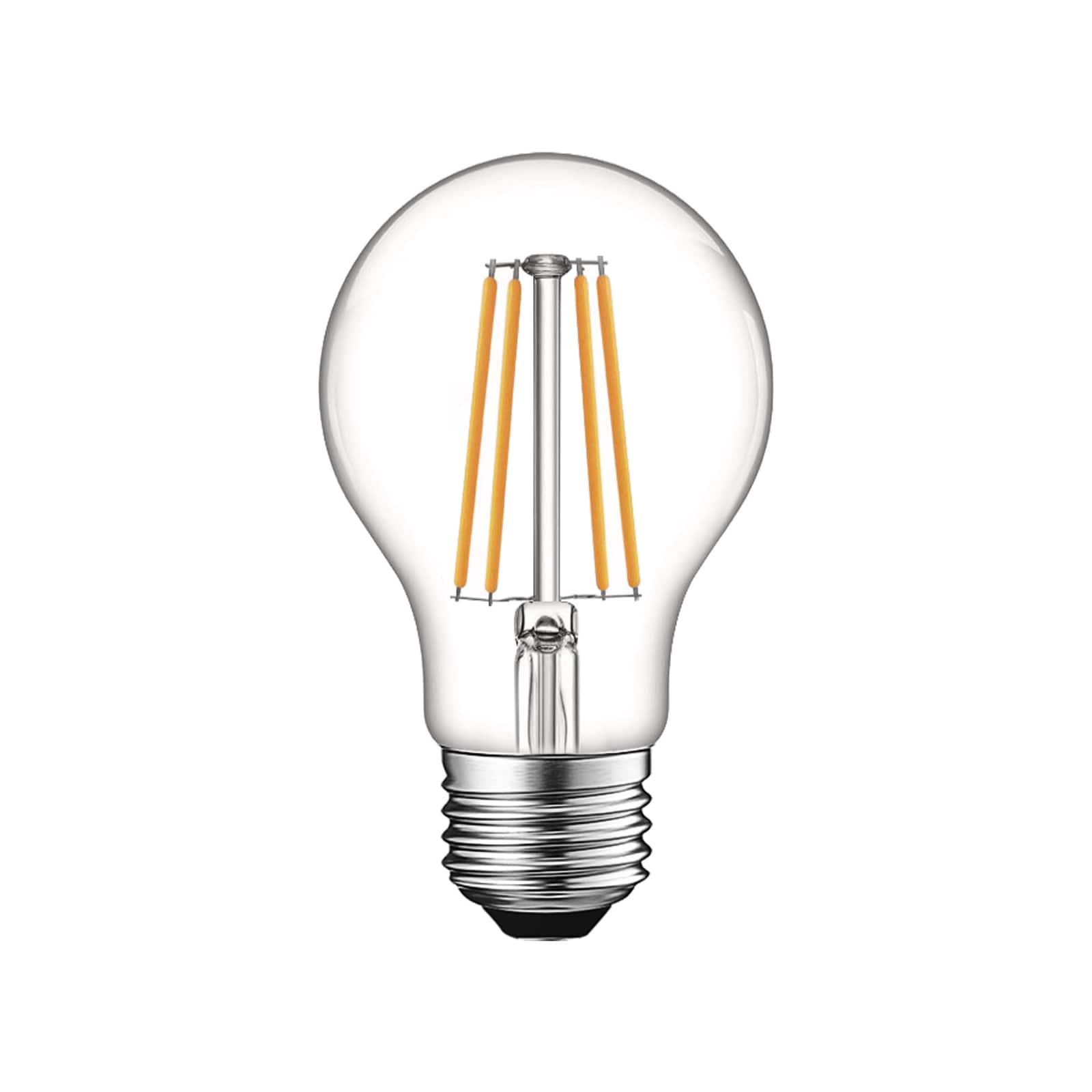 8 Watt (60 Watt Equivalent), Edison A19 LED, Dimmable Light Bulb, E26/Medium (Standard) Base