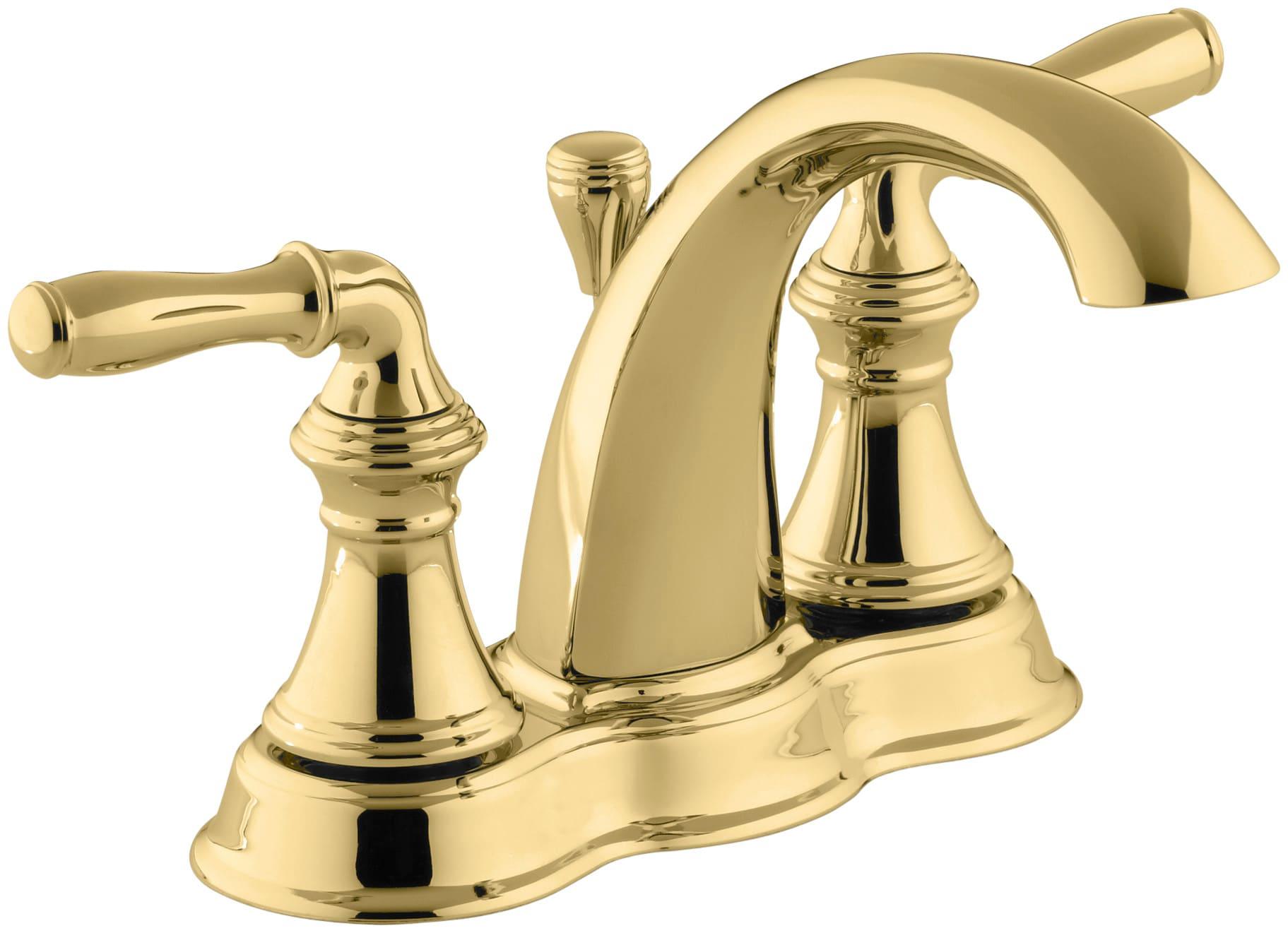 Kohler Devonshire Centerset Bathroom Sink Faucet, 1.2 gpm