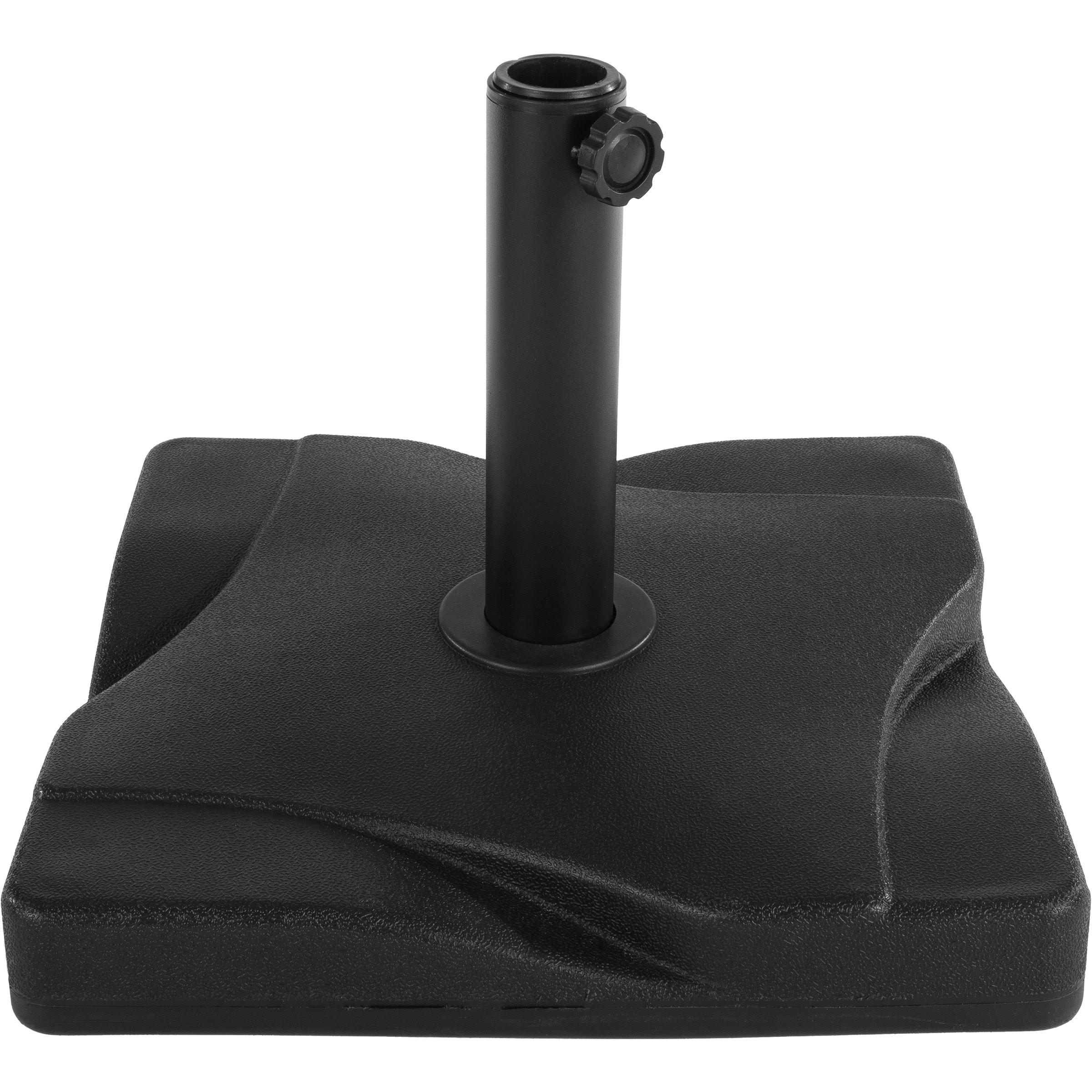 Pure Garden Outdoor Patio Umbrella Base Black