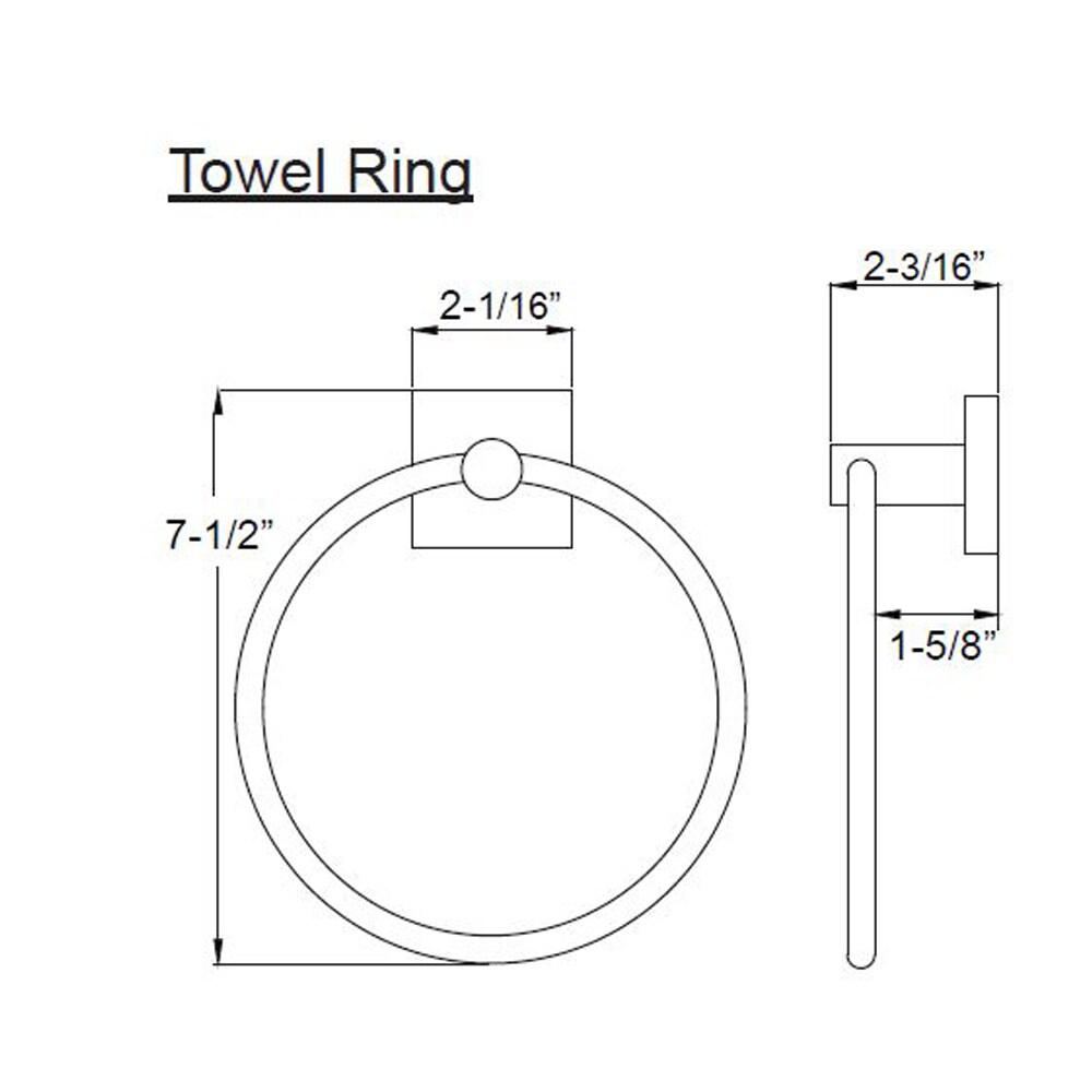 1100 Series Towel Ring