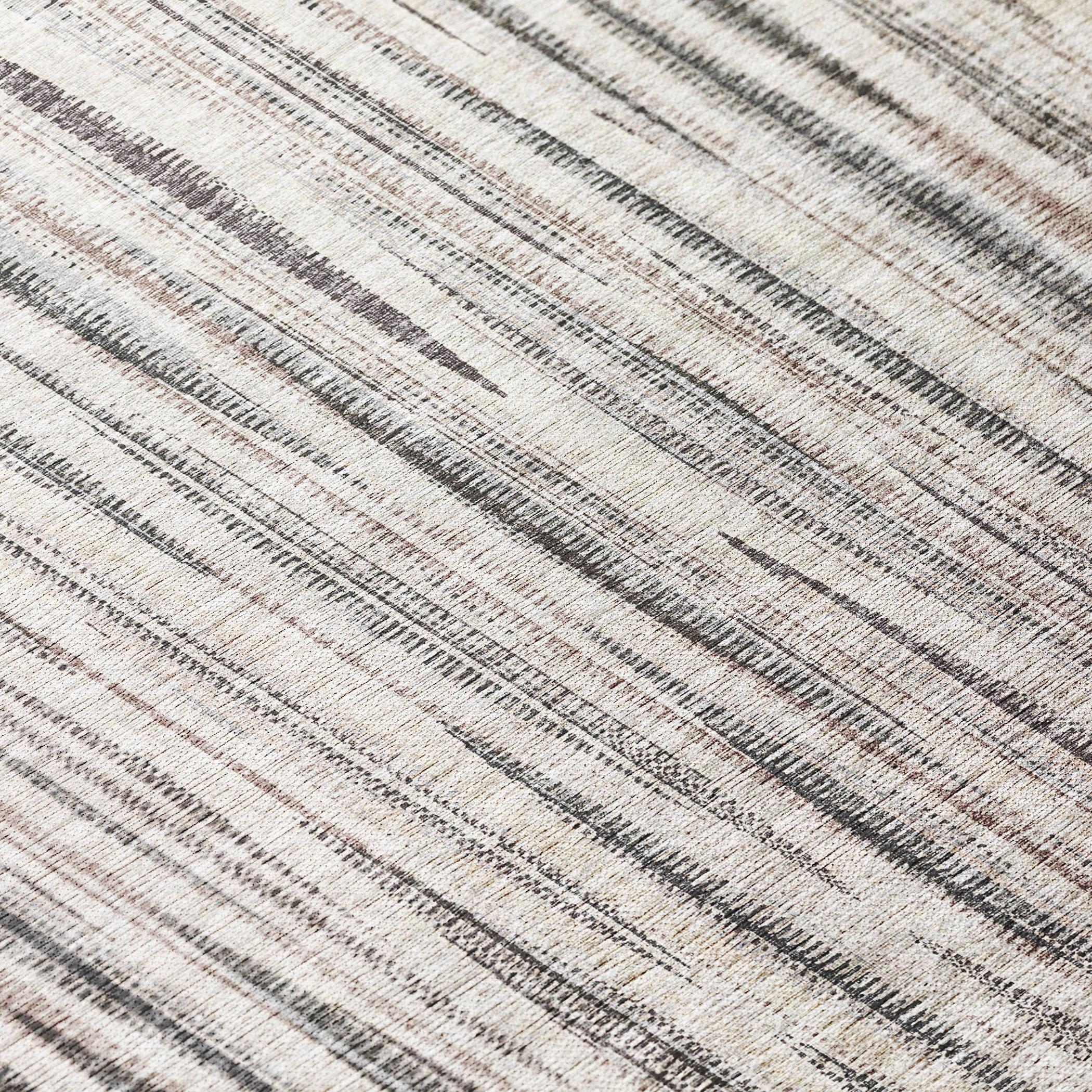 Addison Rugs Indoor/Outdoor Waverly Modern Stripes Washable Rug 3' x 5' - Beige