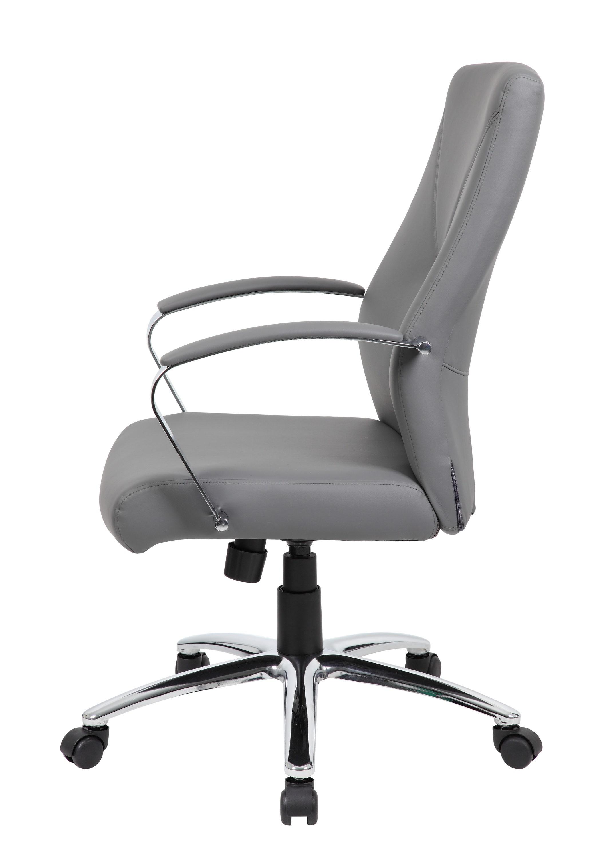 Boss Office Products Leather Conference Chair