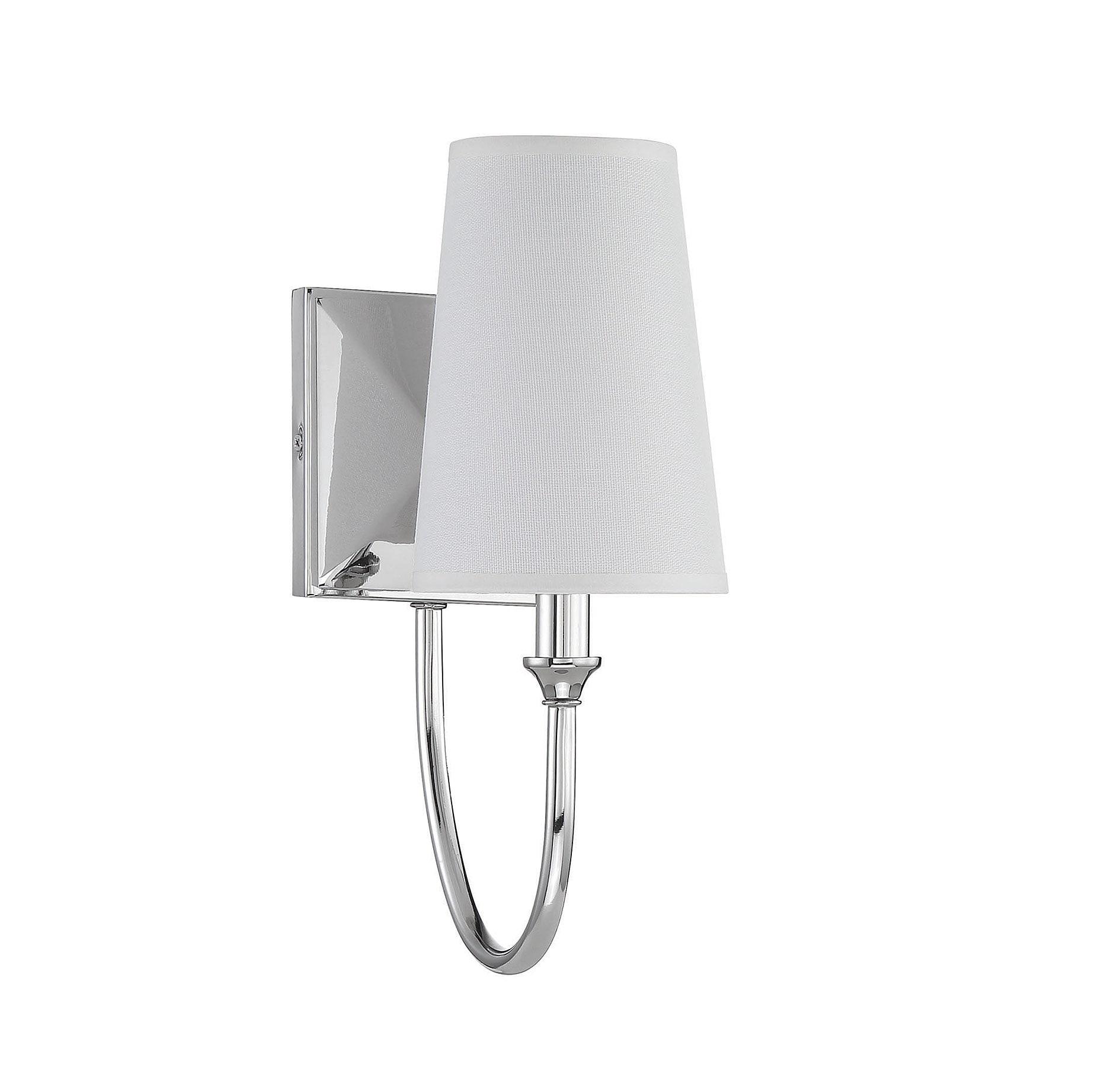 Savoy House Cameron 1 - Light Wall Light in  Polished Nickel