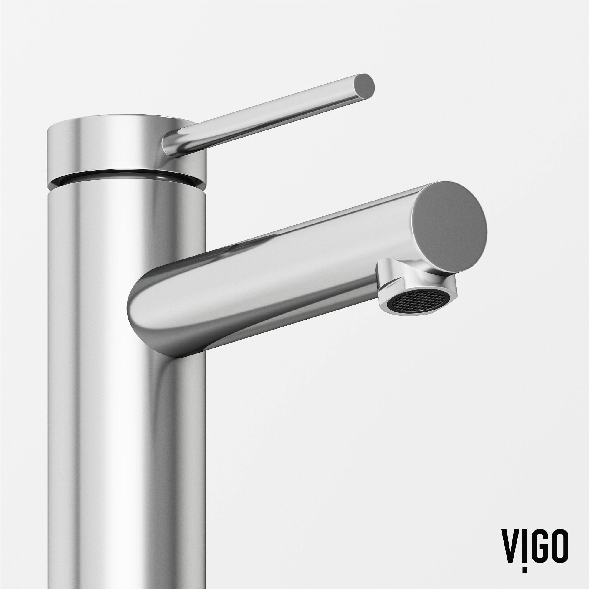Jewel 6 in. H Single-Hole Single Handle Bathroom Faucet
