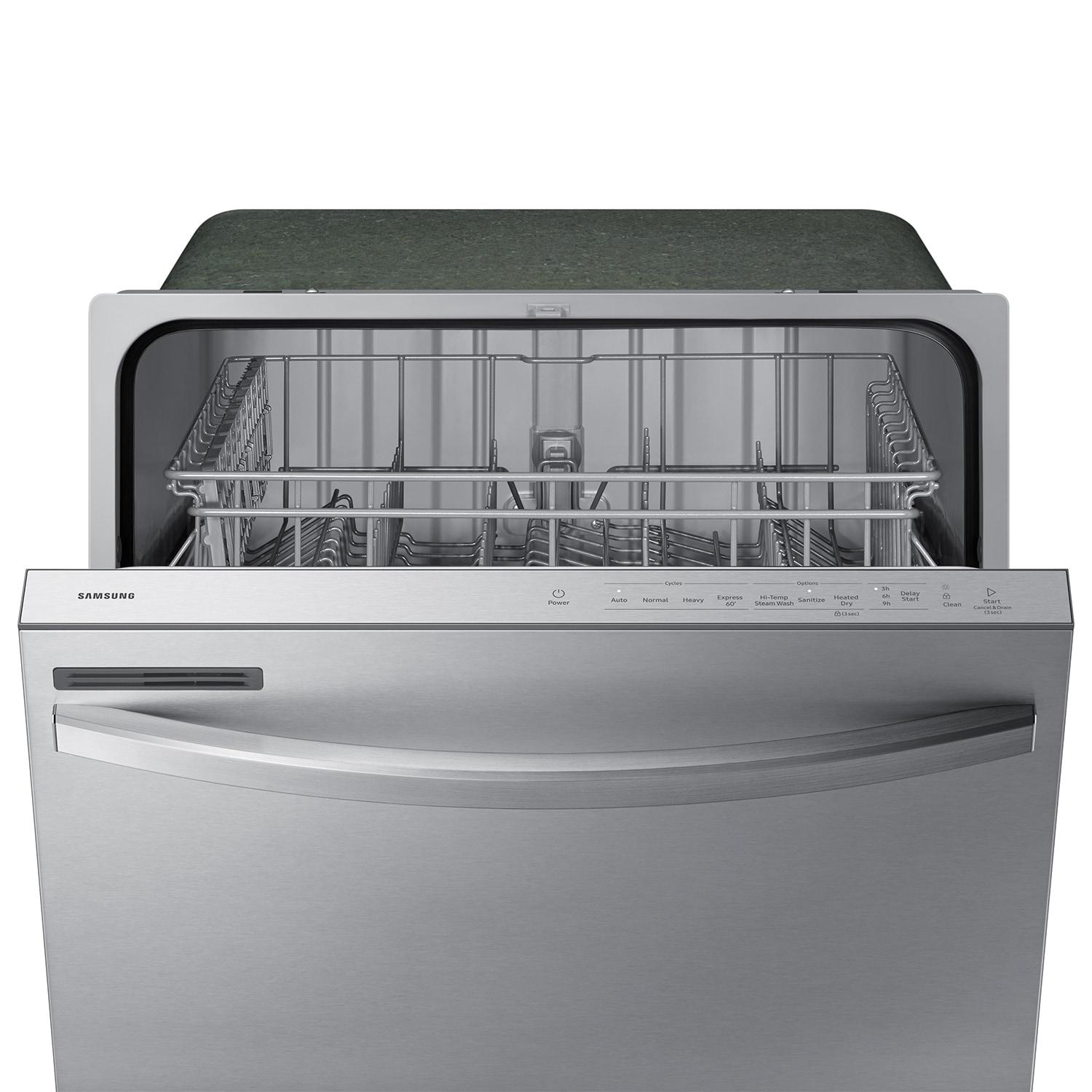 Samsung 24" 53 dBA ENERGY STAR Certified Built-in Top Control Dishwasher with Adjustable Rack