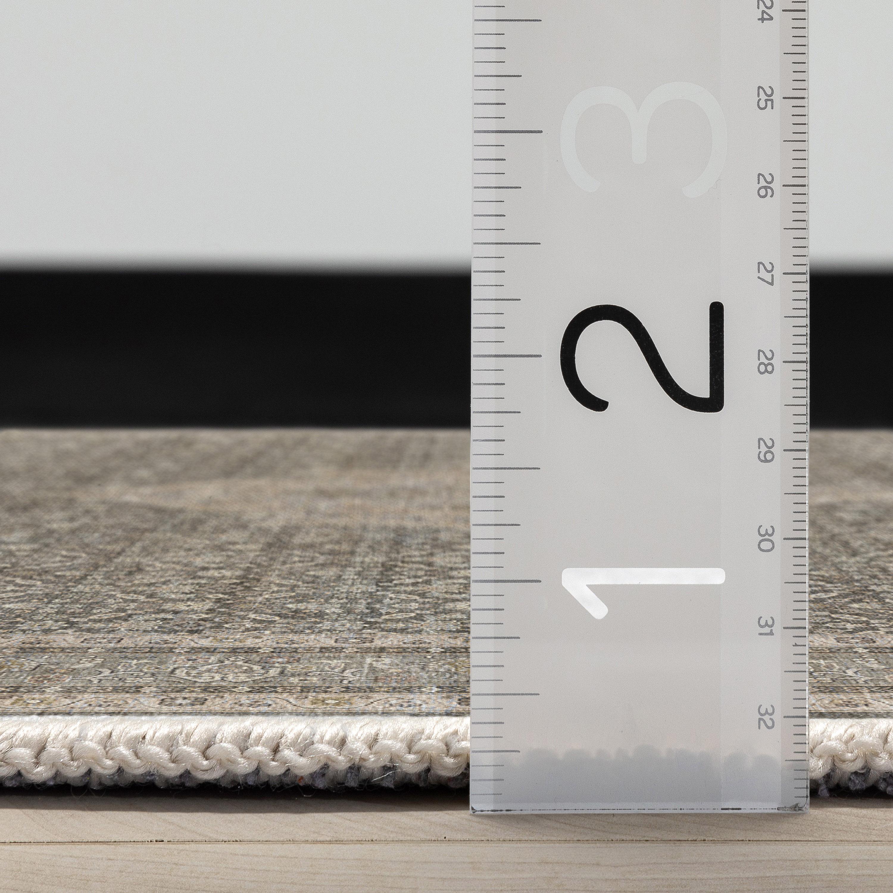 Asha Lilith Vintage Oriental Kilim Gray/Beige Rug