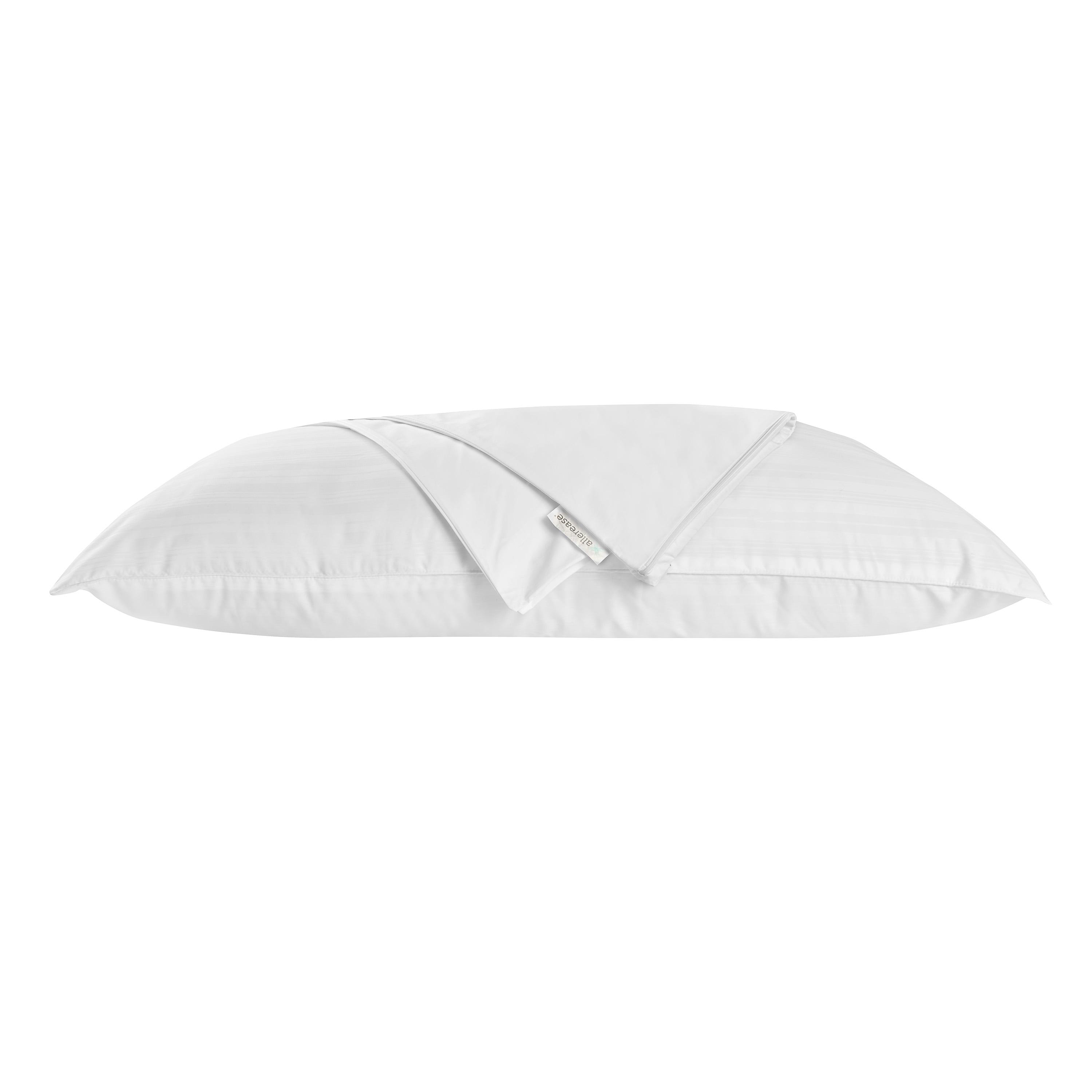 Jumbo Reserve Cotton Fresh Pillow Protector - AllerEase: Hypoallergenic, Zippered, Machine Washable