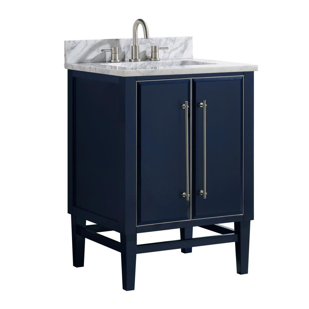 Avanity Mason-Vs25-S-C Mason 25" Free Standing Single Basin Vanity Set - Blue