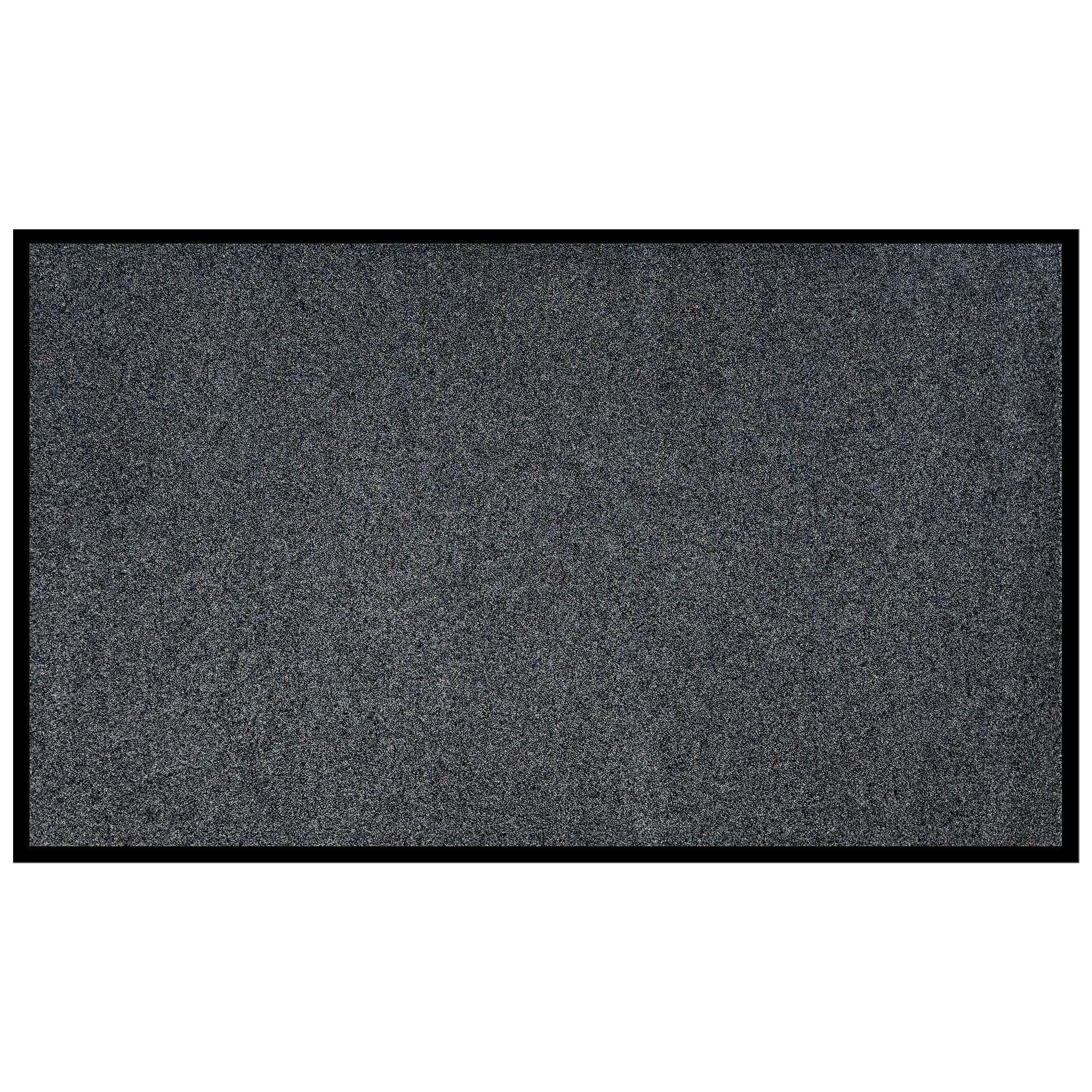 Charcoal Vinyl Wipe-N-Walk 3-ft x 5-ft Entrance Mat
