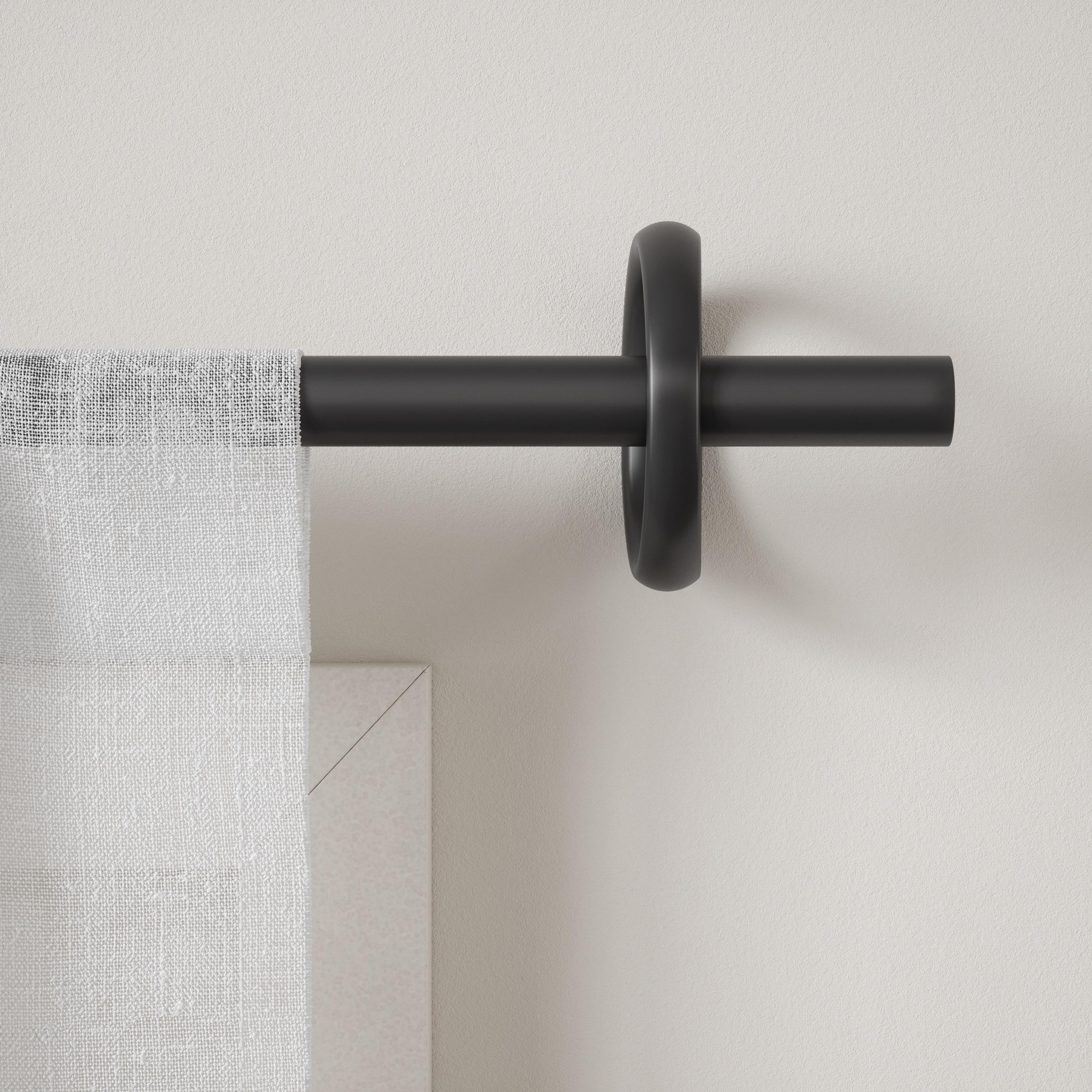 Umbra Steel Adjustable Single Curtain Rod