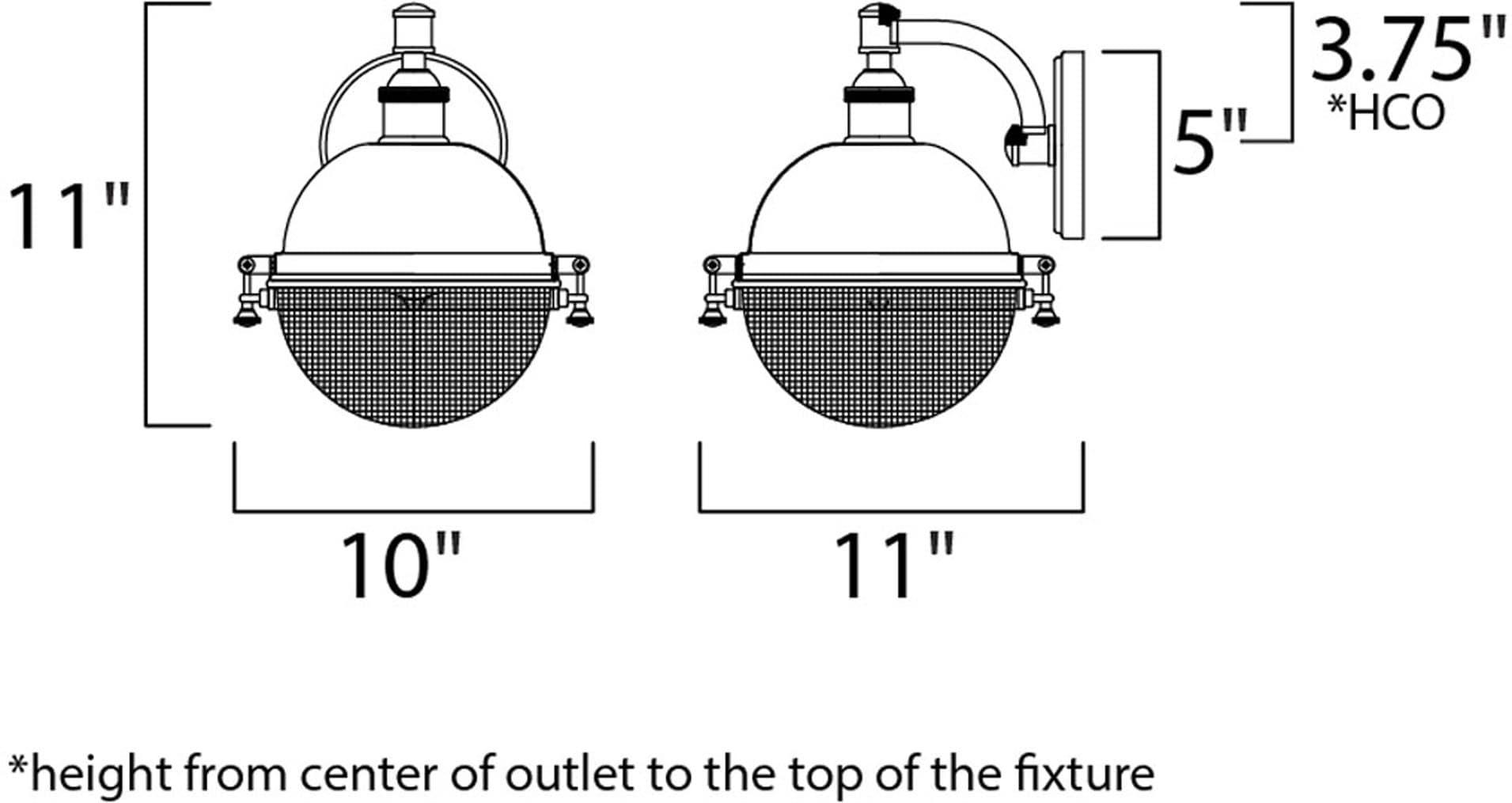Maxim Lighting - One Light Outdoor Wall Lantern - Outdoor Wall Mount -
