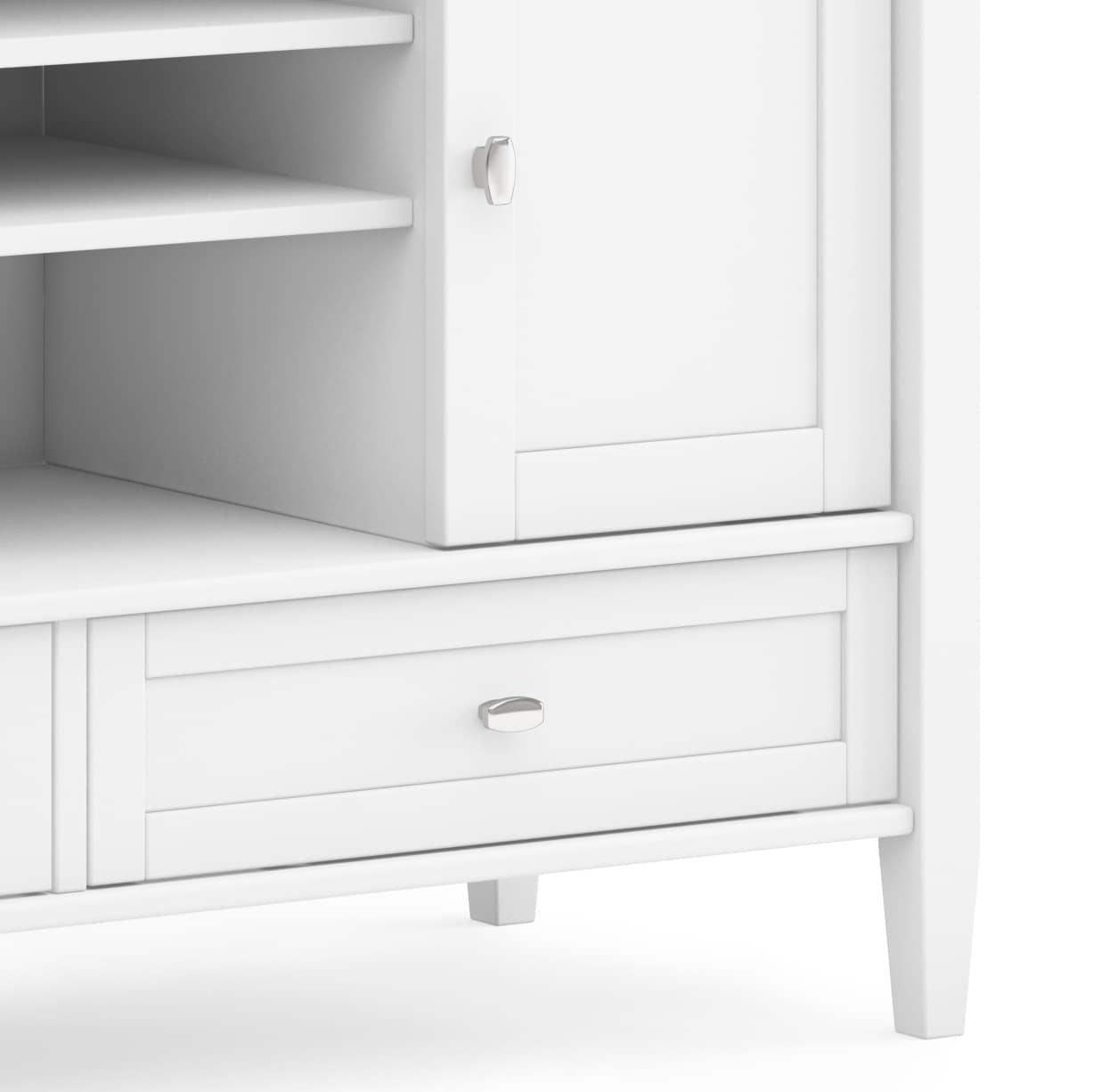 Simpli Home Warm Shaker SOLID WOOD TV Media Stand iFor TVs up to 50 inches