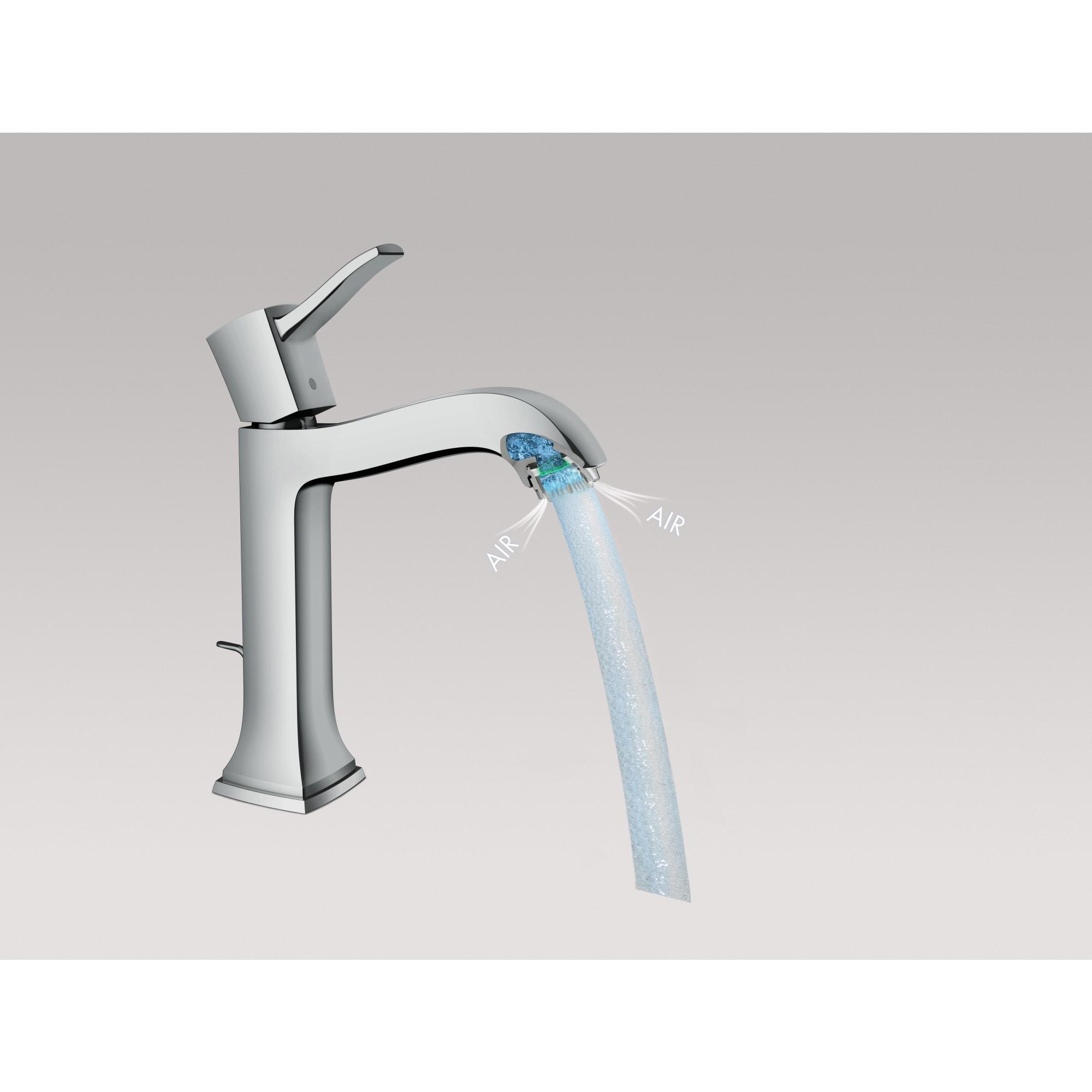 Hansgrohe Metropol Classic Single-Hole Faucet 260 with Drain Assembly, 1.2 GPM