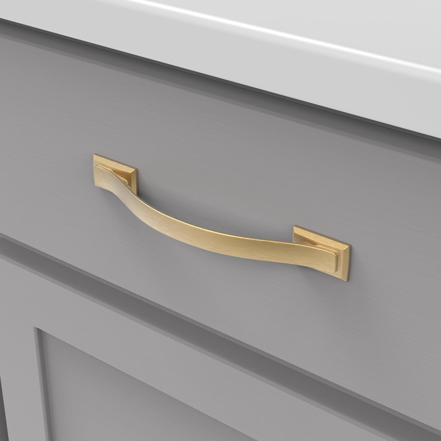 Dover Kitchen Cabinet Handles, Solid Core Drawer Pulls for Cabinet Doors, 5-1/16" (128mm)