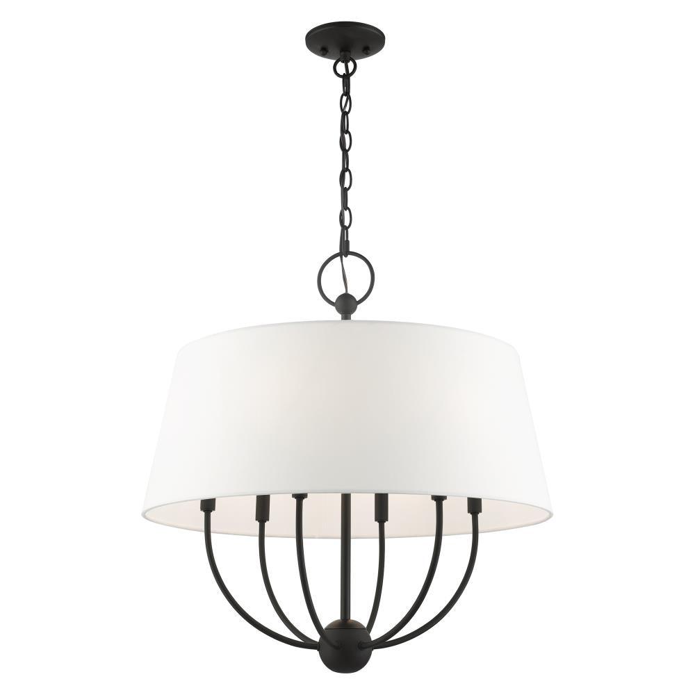 Livex Lighting Ridgecrest 6 - Light Pendant in  Black