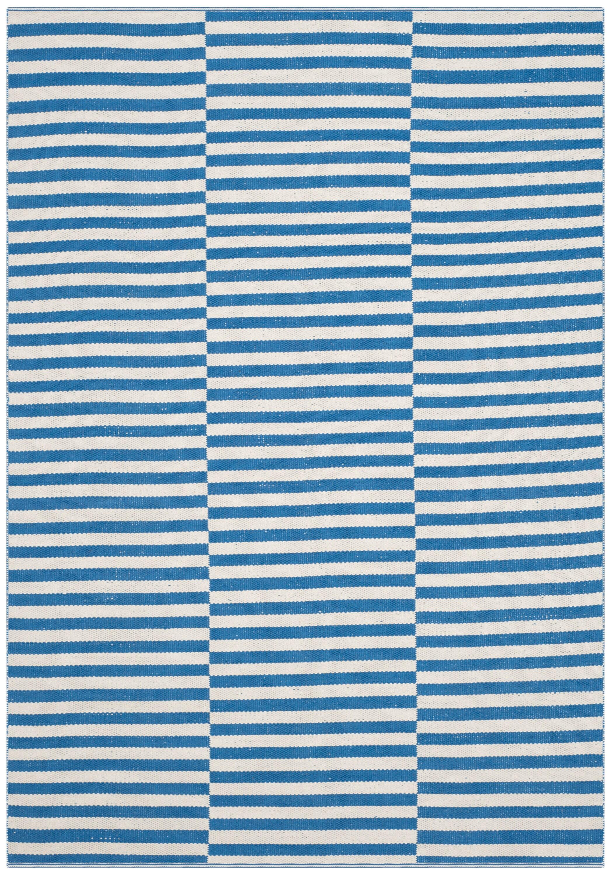 Montauk MTK715 Hand Woven Indoor Area Rug - Ivory/Blue - 5'x7' - Safavieh
