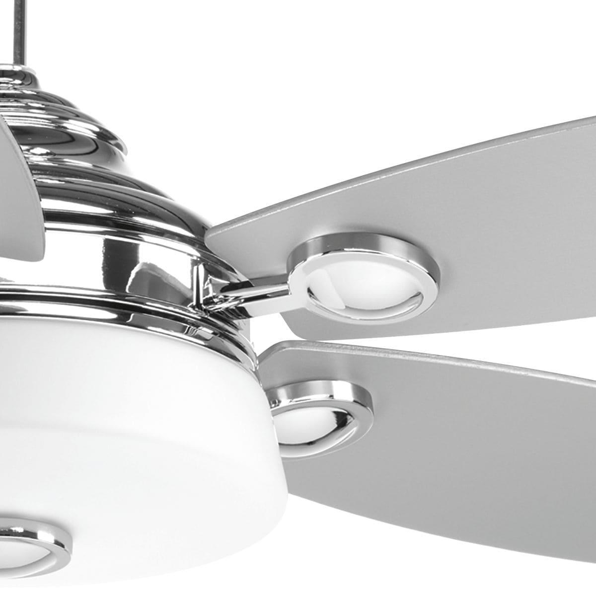 Graceful Collection 54" 5 Blade Fan w/ LED Light