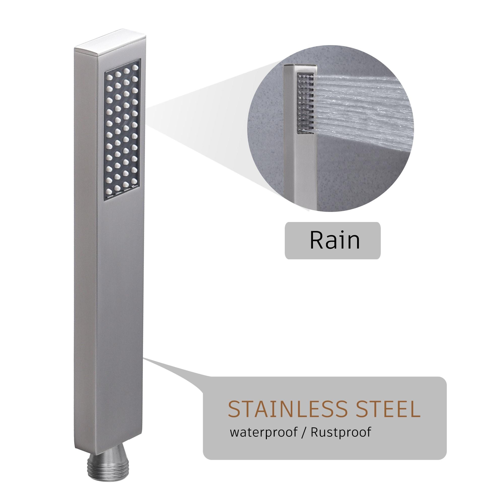 Revitalize 12 Inch Luxury Thermostatic Complete Shower System with Rough-in Valve