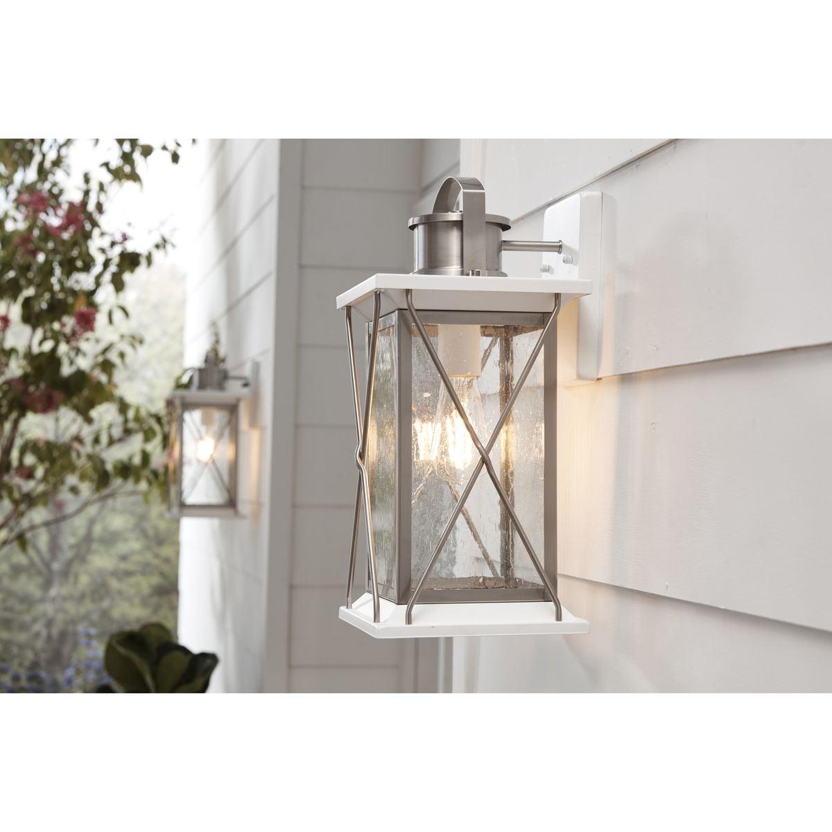 P560158-135-Progress Lighting-Barlowe - Outdoor Light - 1 Light in Farmhouse style - 9.12 Inches wide by 19 Inches high-Stainless Steel Finish