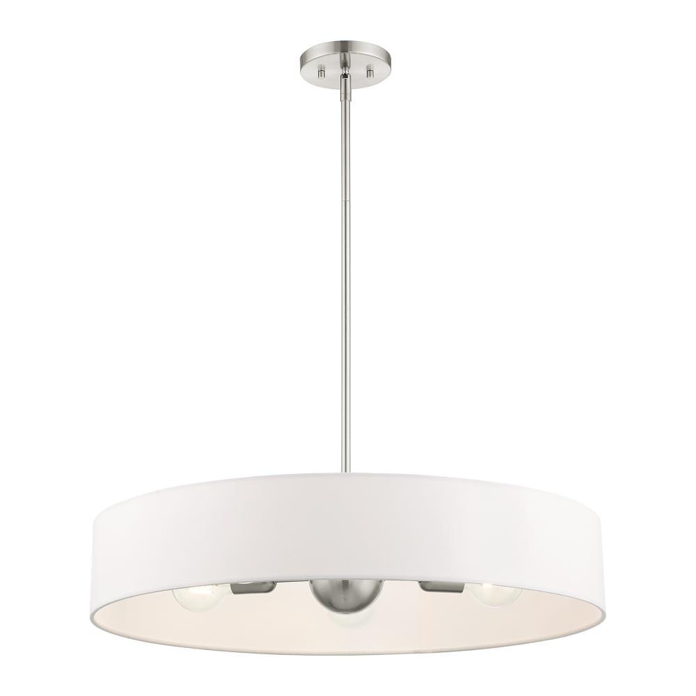 Livex Lighting Venlo 5 - Light Pendant in  Brushed Nickel